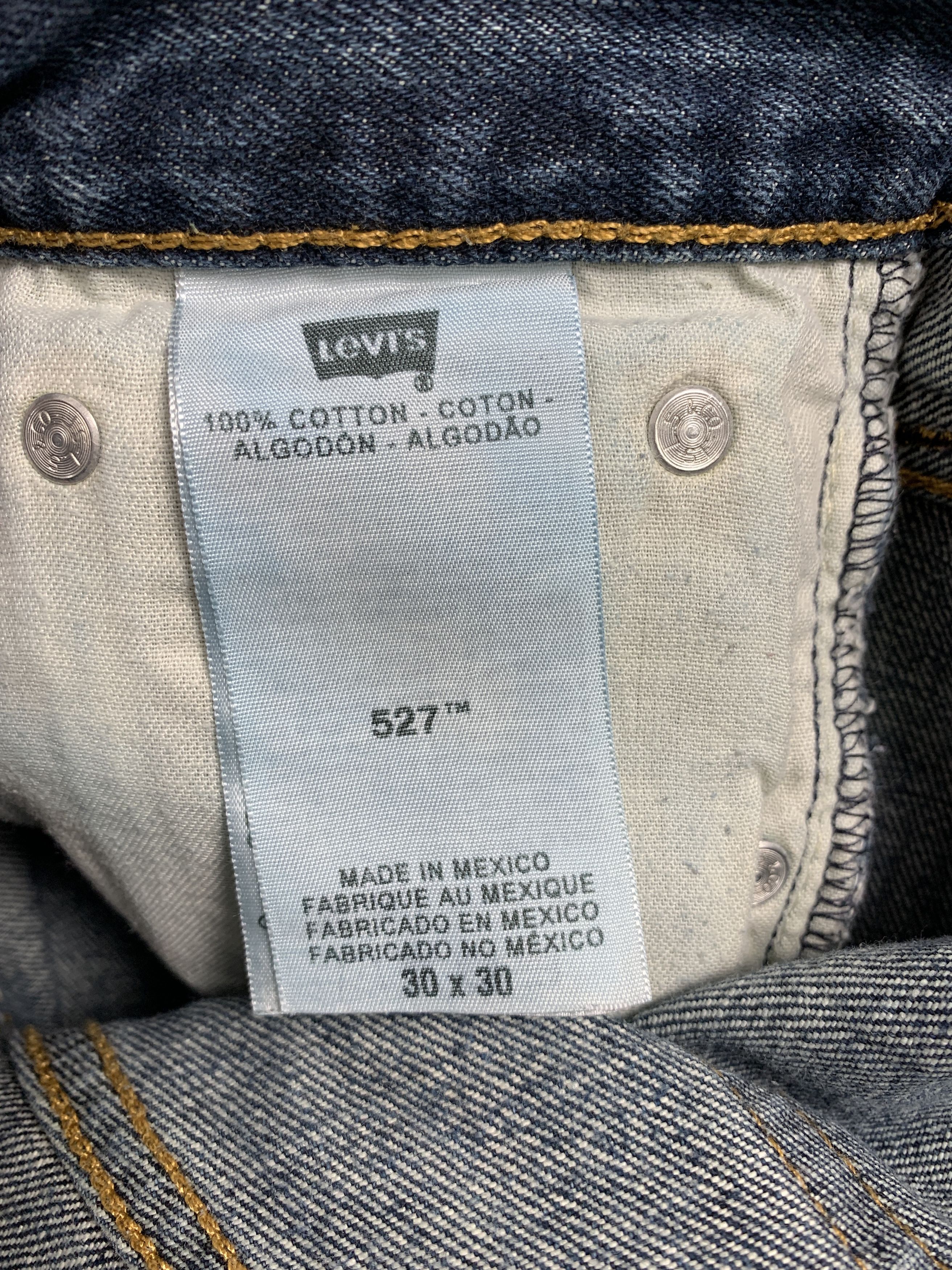 Levi's Vintage Levis 527 Straight Cut Faded Jeans P0344 Size US 31 - 11 Thumbnail