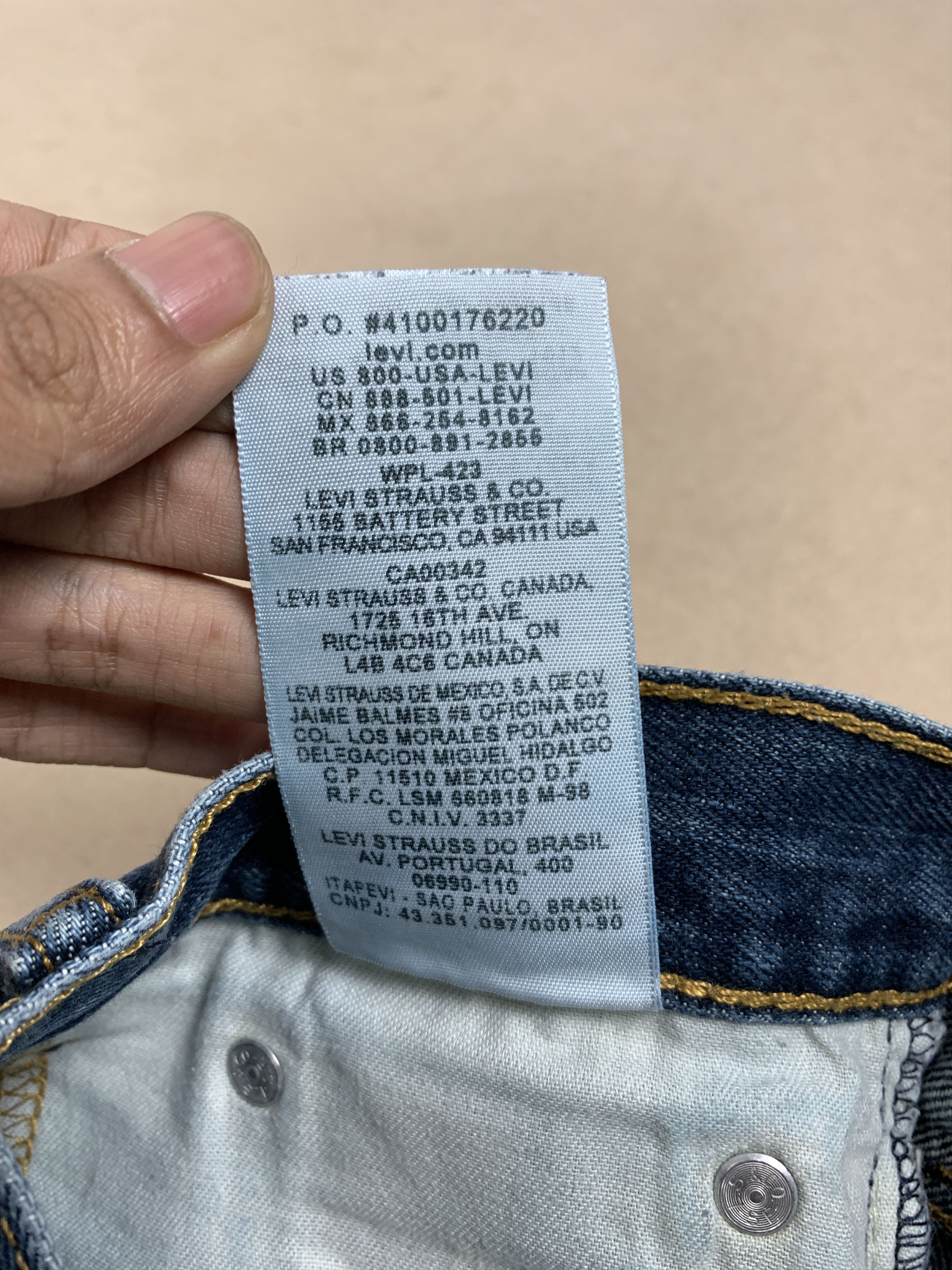 Levi's Vintage Levis 527 Straight Cut Faded Jeans P0344 Size US 31 - 14 Thumbnail