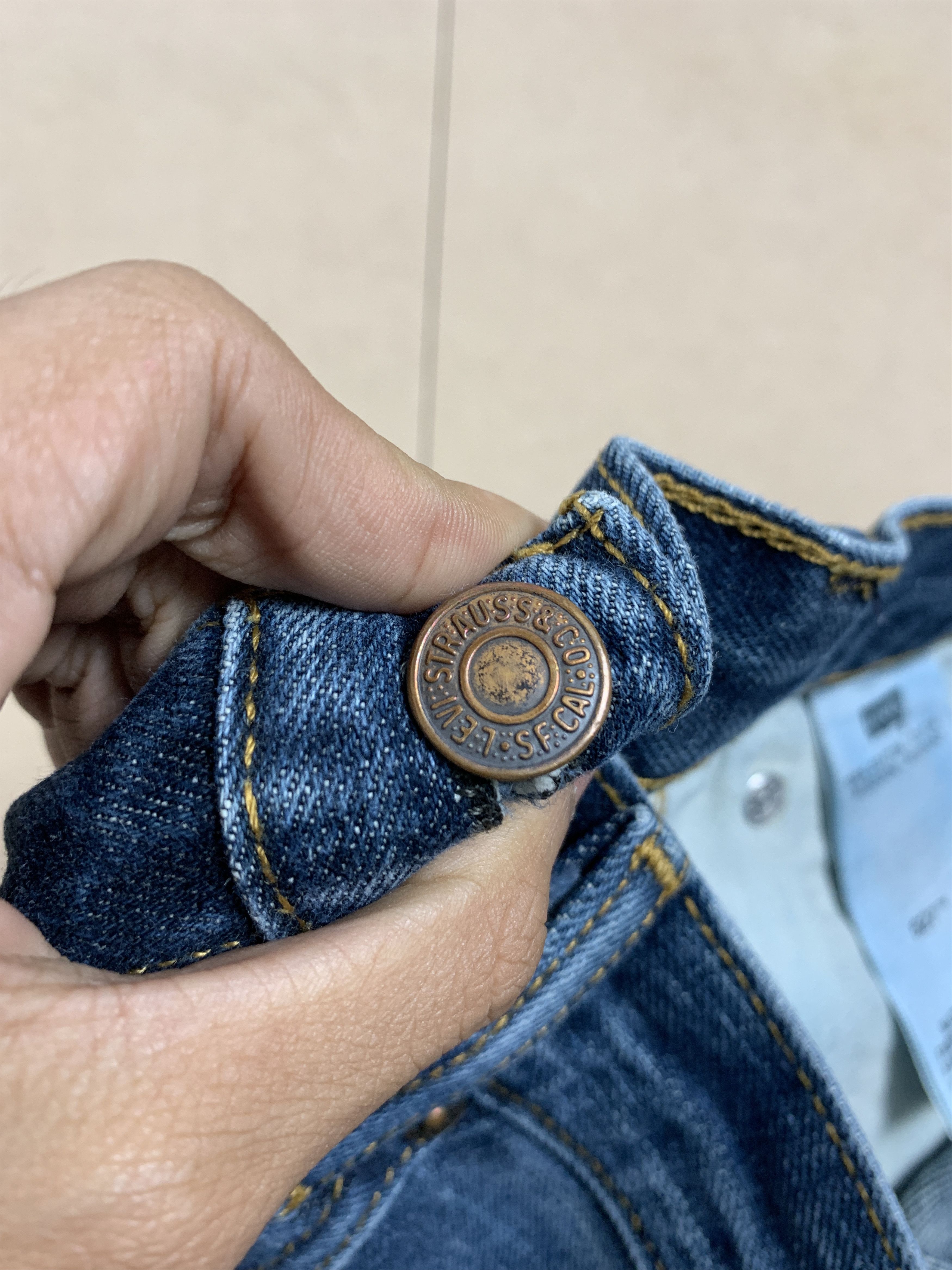 Levi's Vintage Levis 527 Straight Cut Faded Jeans P0344 Size US 31 - 16 Thumbnail