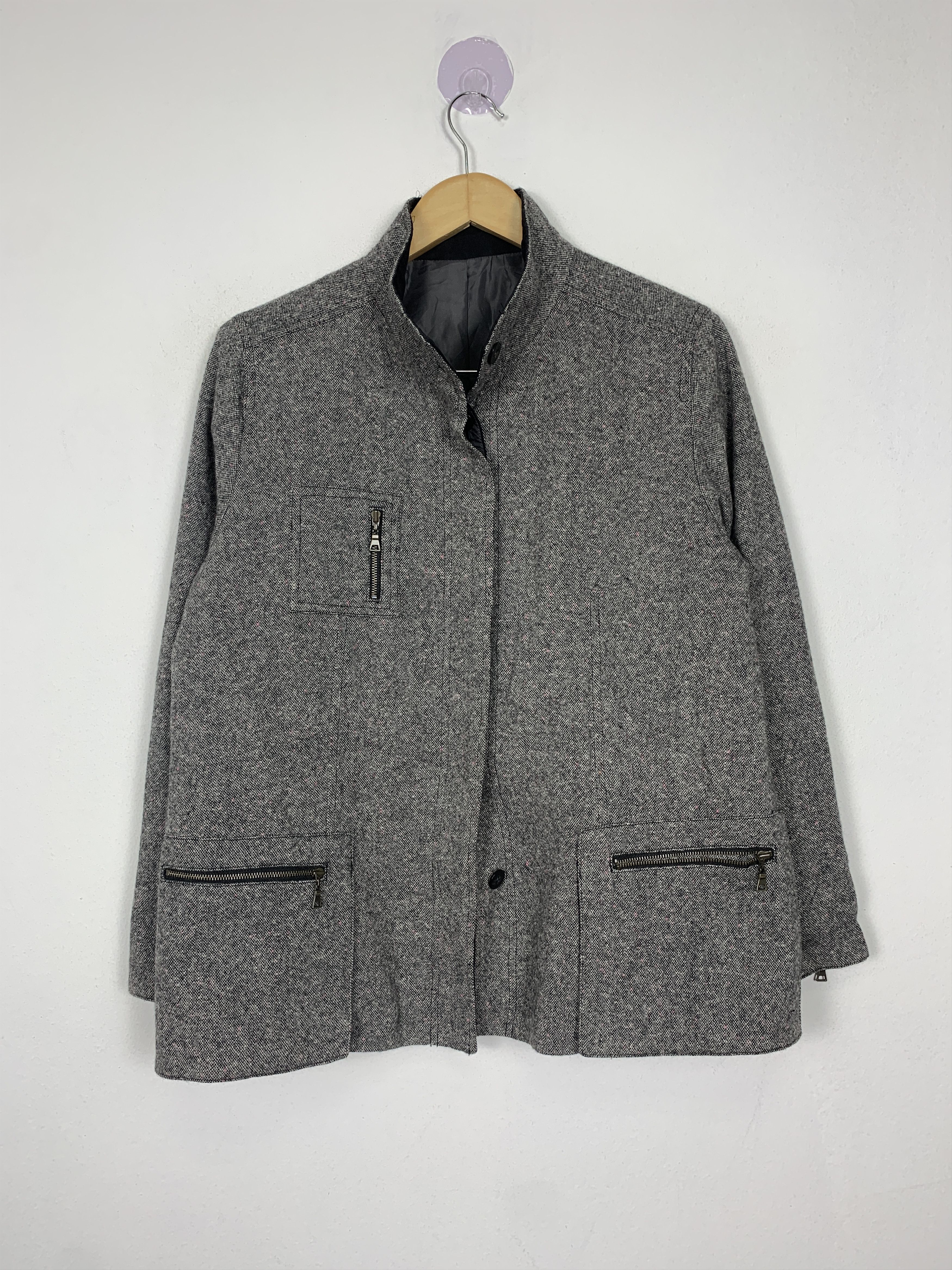 Japanese Brand Vintage FROHLICH Multi Pocket Button Up Jacket J1462 Size US S / EU 44-46 / 1 - 1 Thumbnail