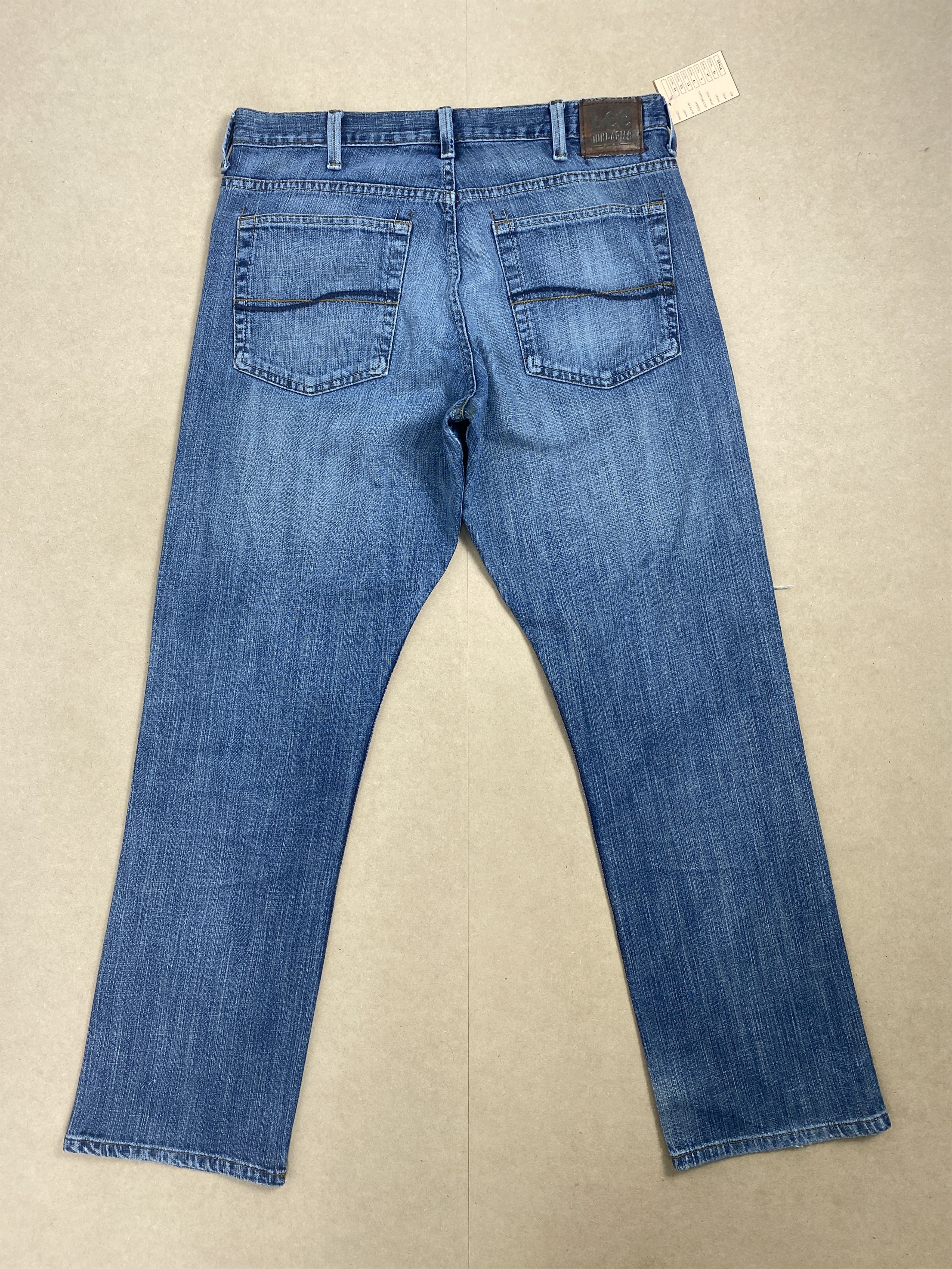 Lee Vintage Lee Straight Cut Distressed Faded Blue Jeans Size US 34 / EU 50 - 7 Thumbnail