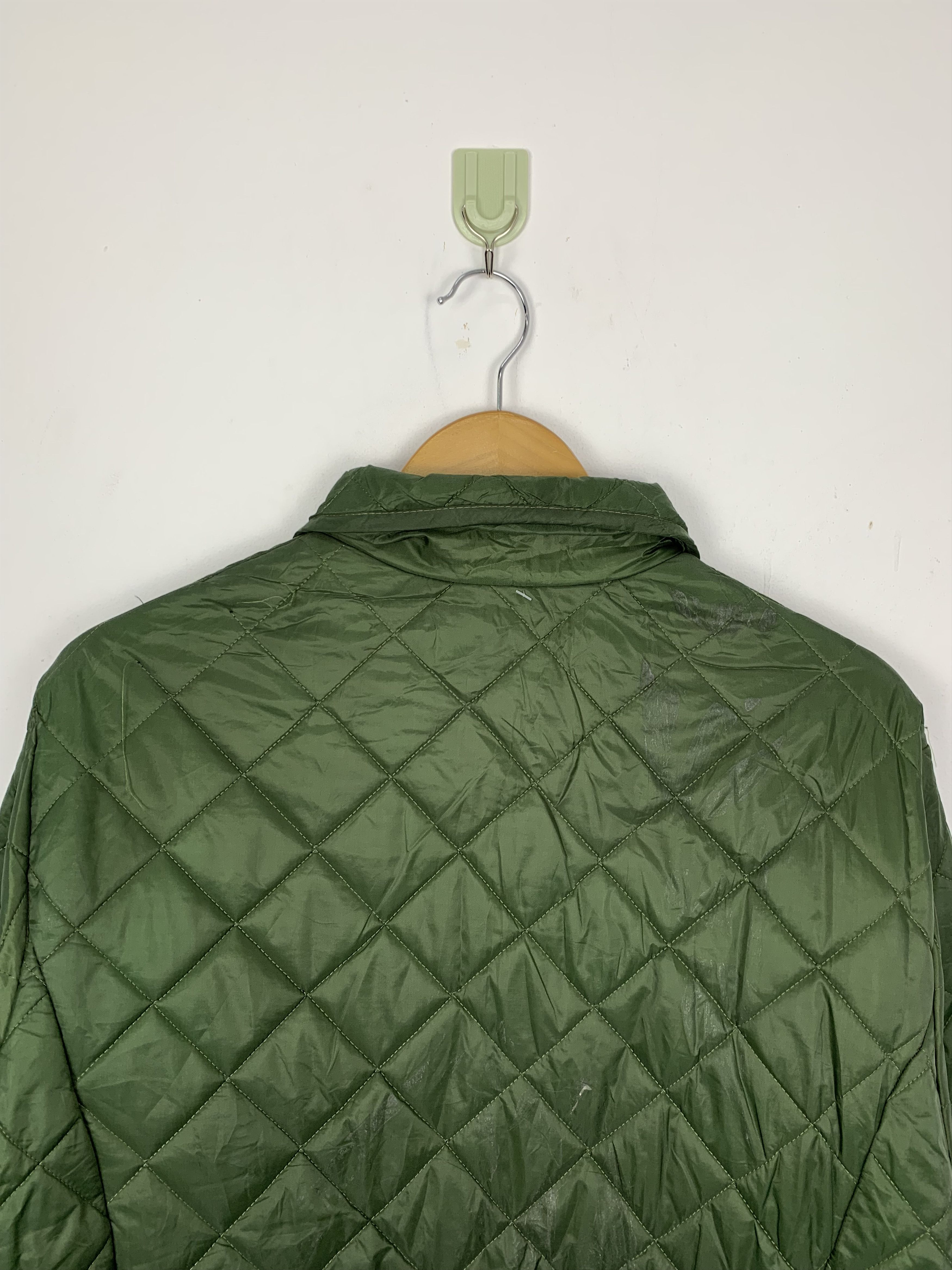 Japanese Brand Vintage New Attitude 32 Quilted Green Jacket J0656 Size US S / EU 44-46 / 1 - 8 Thumbnail