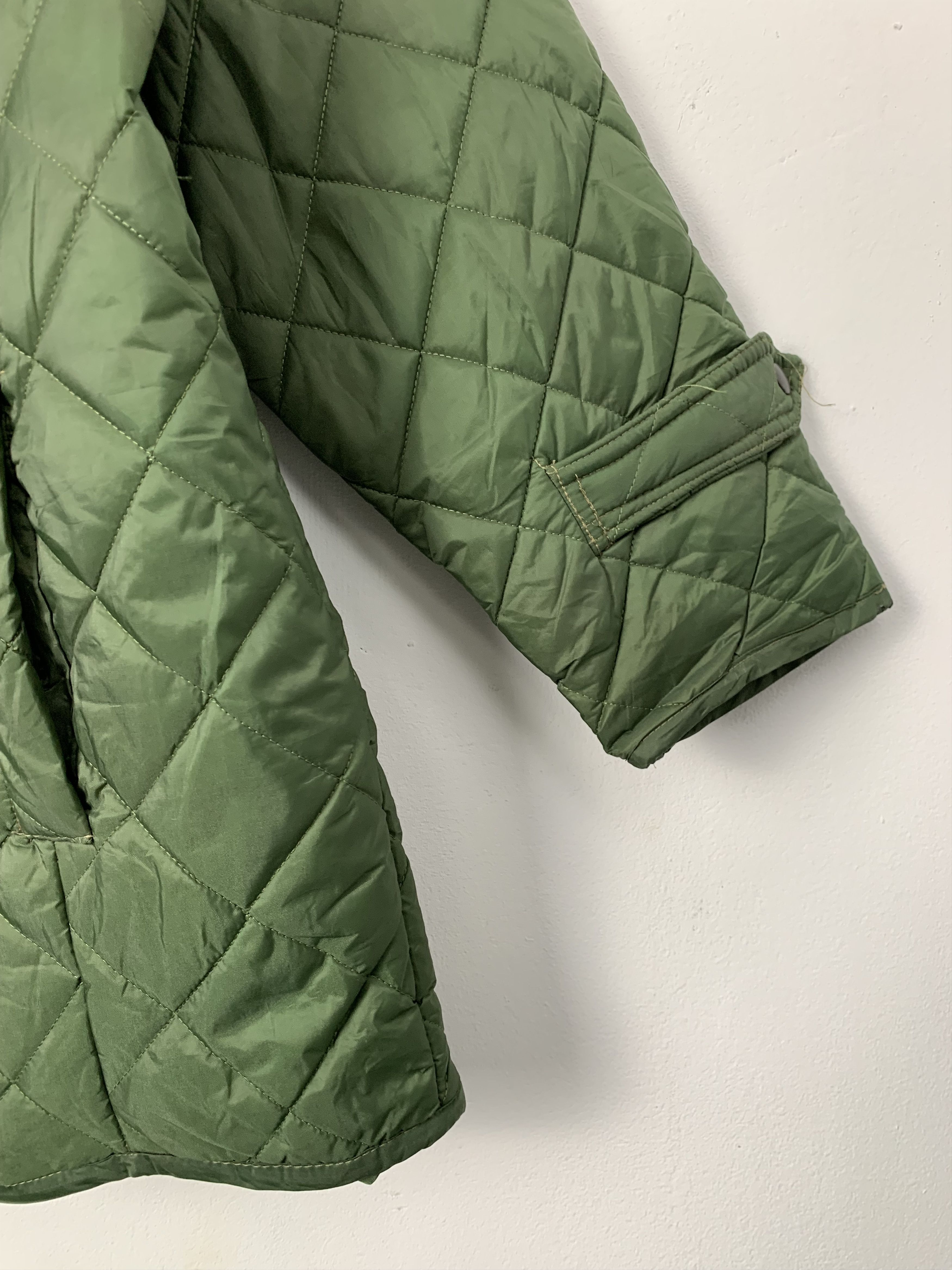 Japanese Brand Vintage New Attitude 32 Quilted Green Jacket J0656 Size US S / EU 44-46 / 1 - 3 Thumbnail