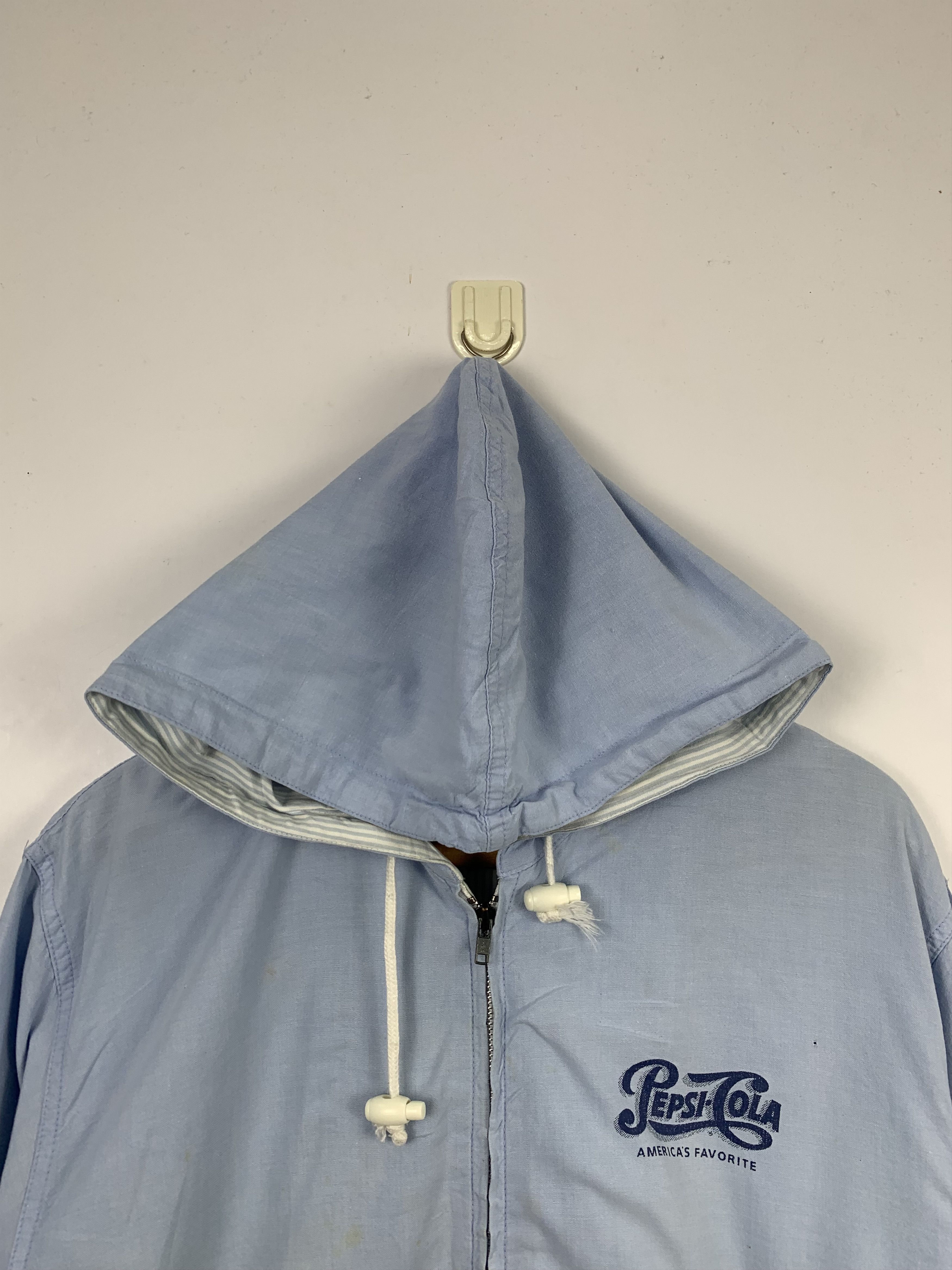 Pepsi × Vintage Vintage Pepsi Cola Hoodie Jacket Size US M / EU 48-50 / 2 - 2 Thumbnail