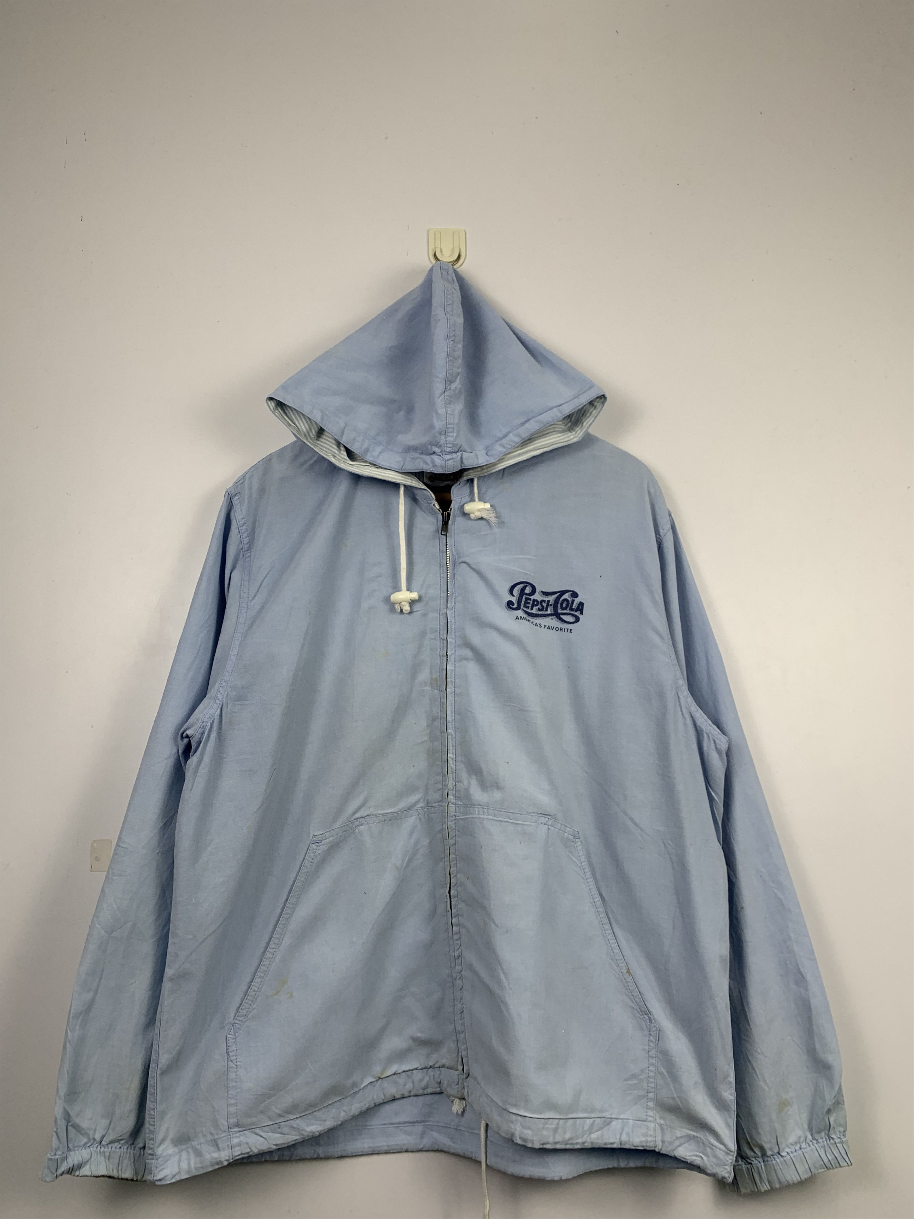 Pepsi × Vintage Vintage Pepsi Cola Hoodie Jacket Size US M / EU 48-50 / 2 - 1 Thumbnail