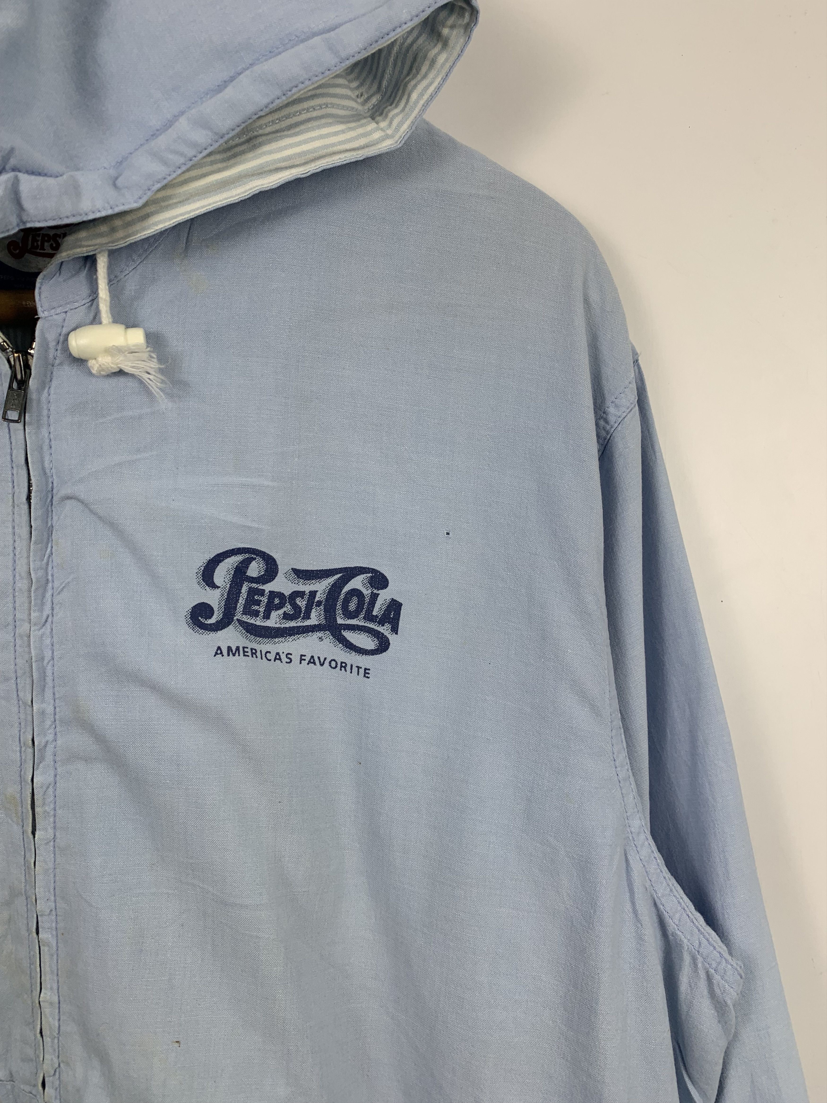 Pepsi × Vintage Vintage Pepsi Cola Hoodie Jacket Size US M / EU 48-50 / 2 - 4 Thumbnail