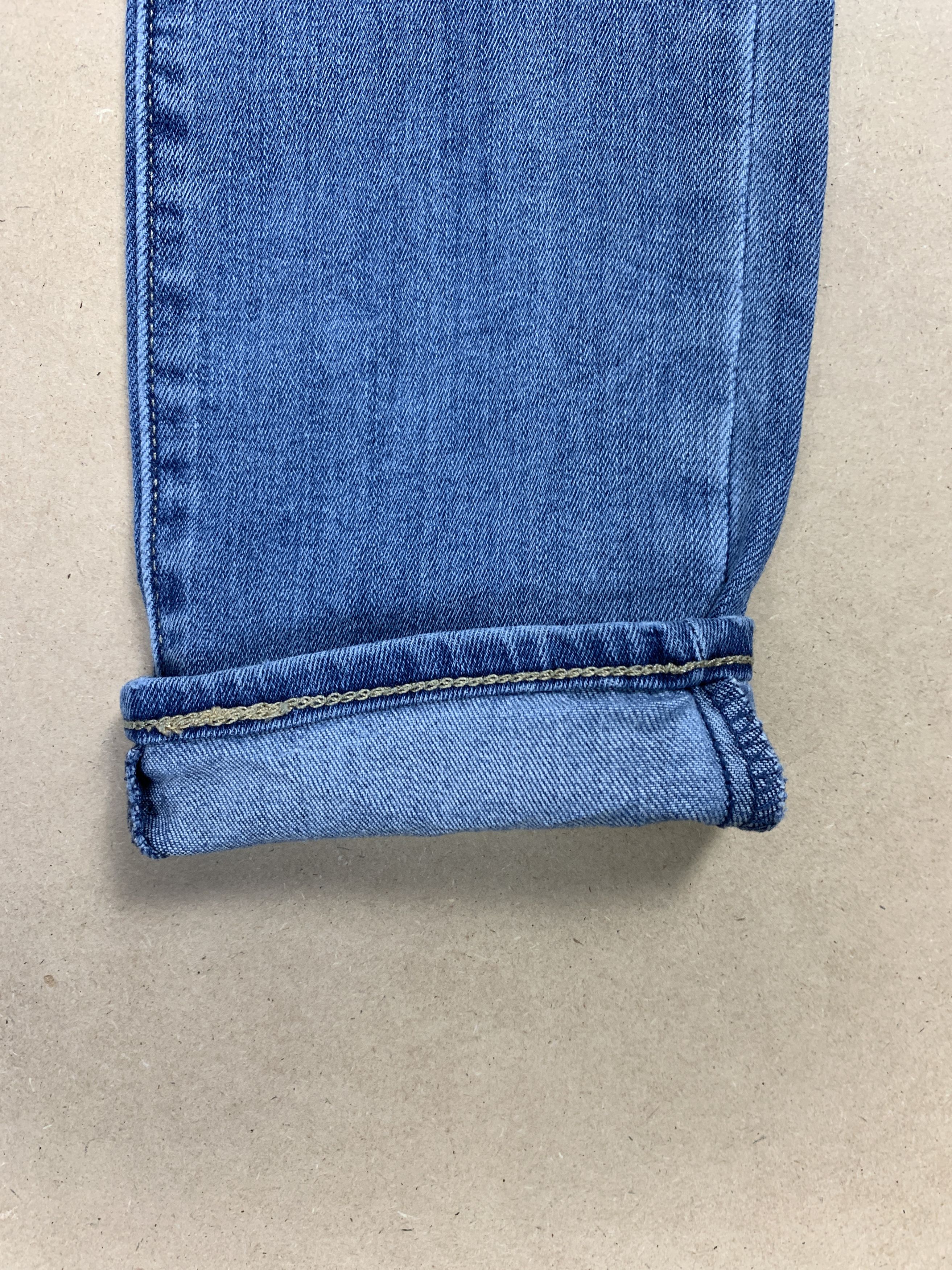 Levi's Vintage Levis 711 Skinny Faded Blue Jeans Size 30" / US 8 / IT 44 - 4 Thumbnail