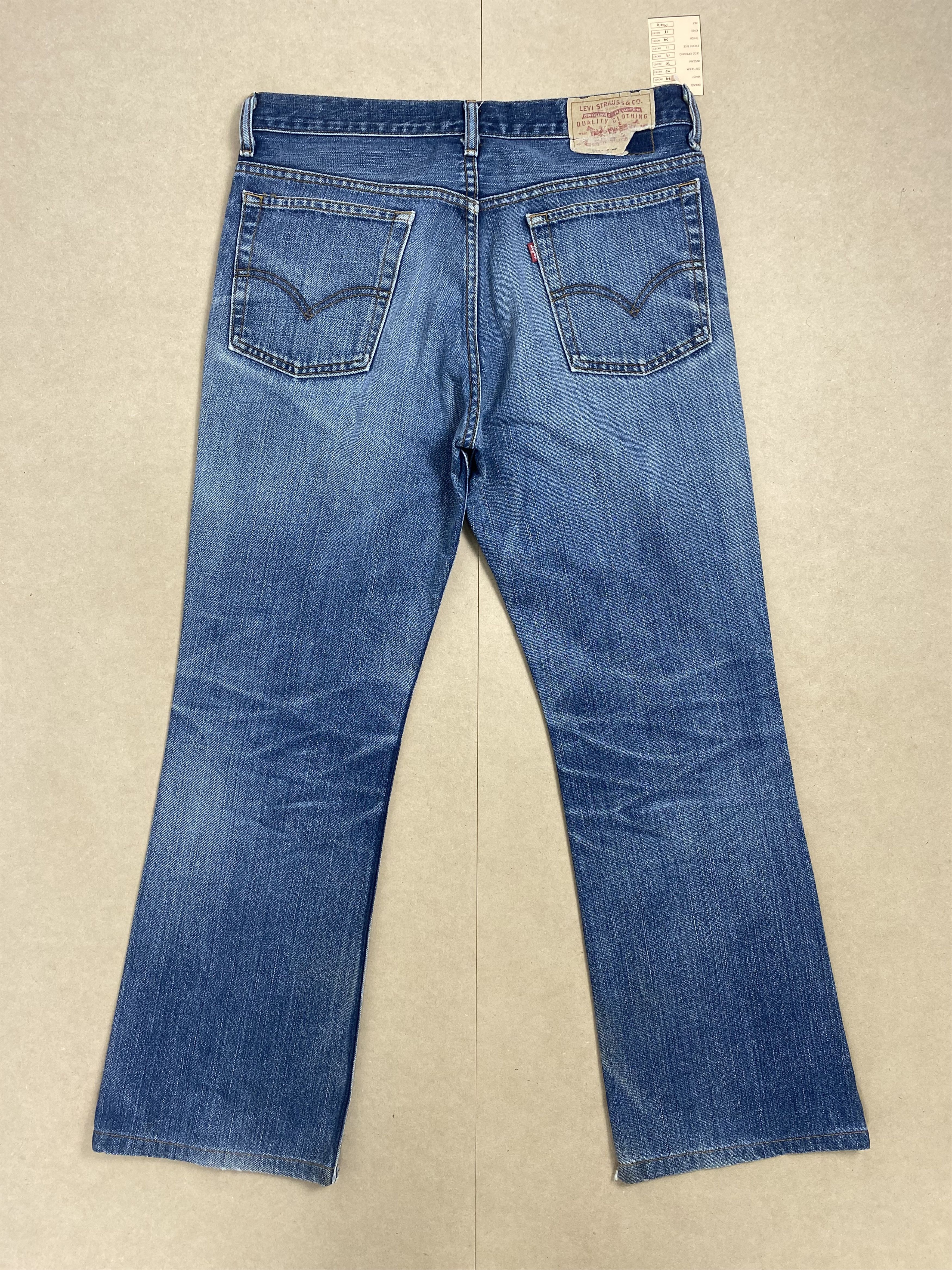 Levi's Vintage LEVI'S 517 Flared Boot Cut Faded Jeans P0414 Size US 34 / EU 50 - 4 Thumbnail