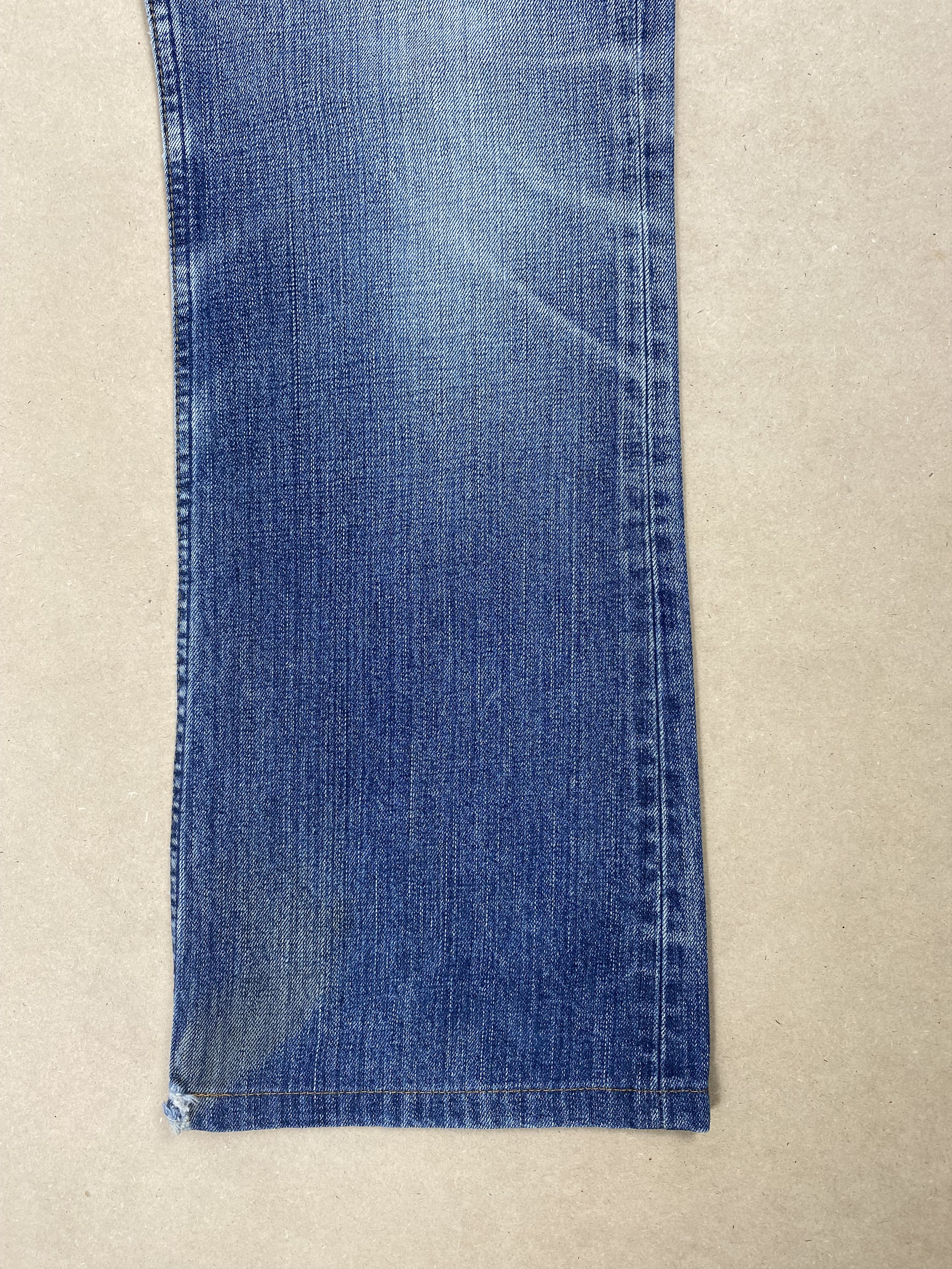 Levi's Vintage LEVI'S 517 Flared Boot Cut Faded Jeans P0414 Size US 34 / EU 50 - 2 Thumbnail