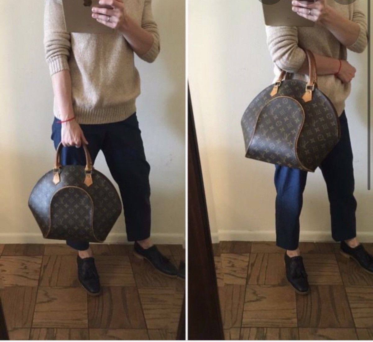 Louis Vuitton 🔥Rare🔥Auth Louis Vuitton Ellipse MM handbag Size ONE SIZE - 25 Thumbnail
