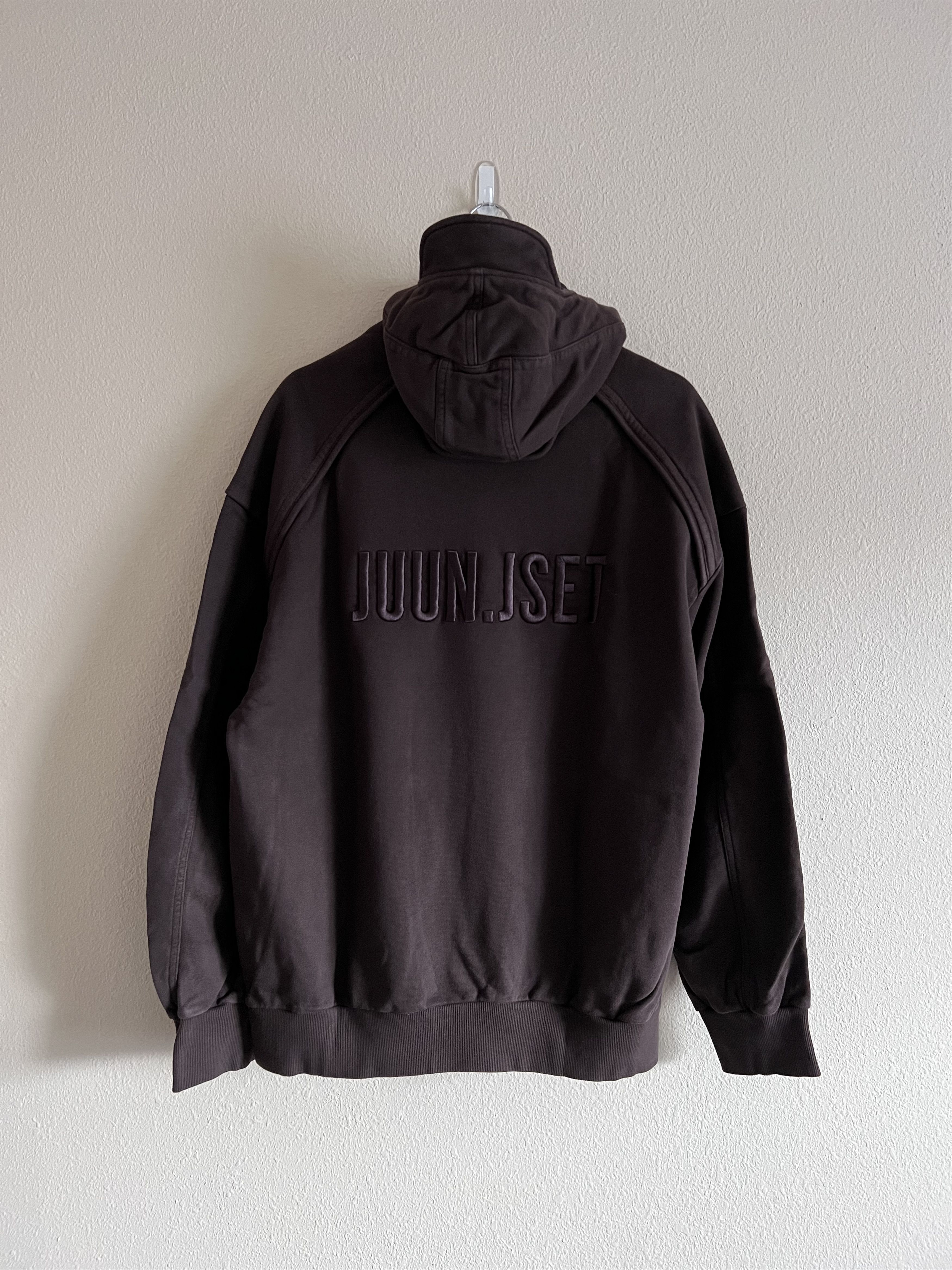 Juun.J Juun J Mask Pullover Hoodie in Brown Size US S / EU 44-46 / 1 - 6 Thumbnail