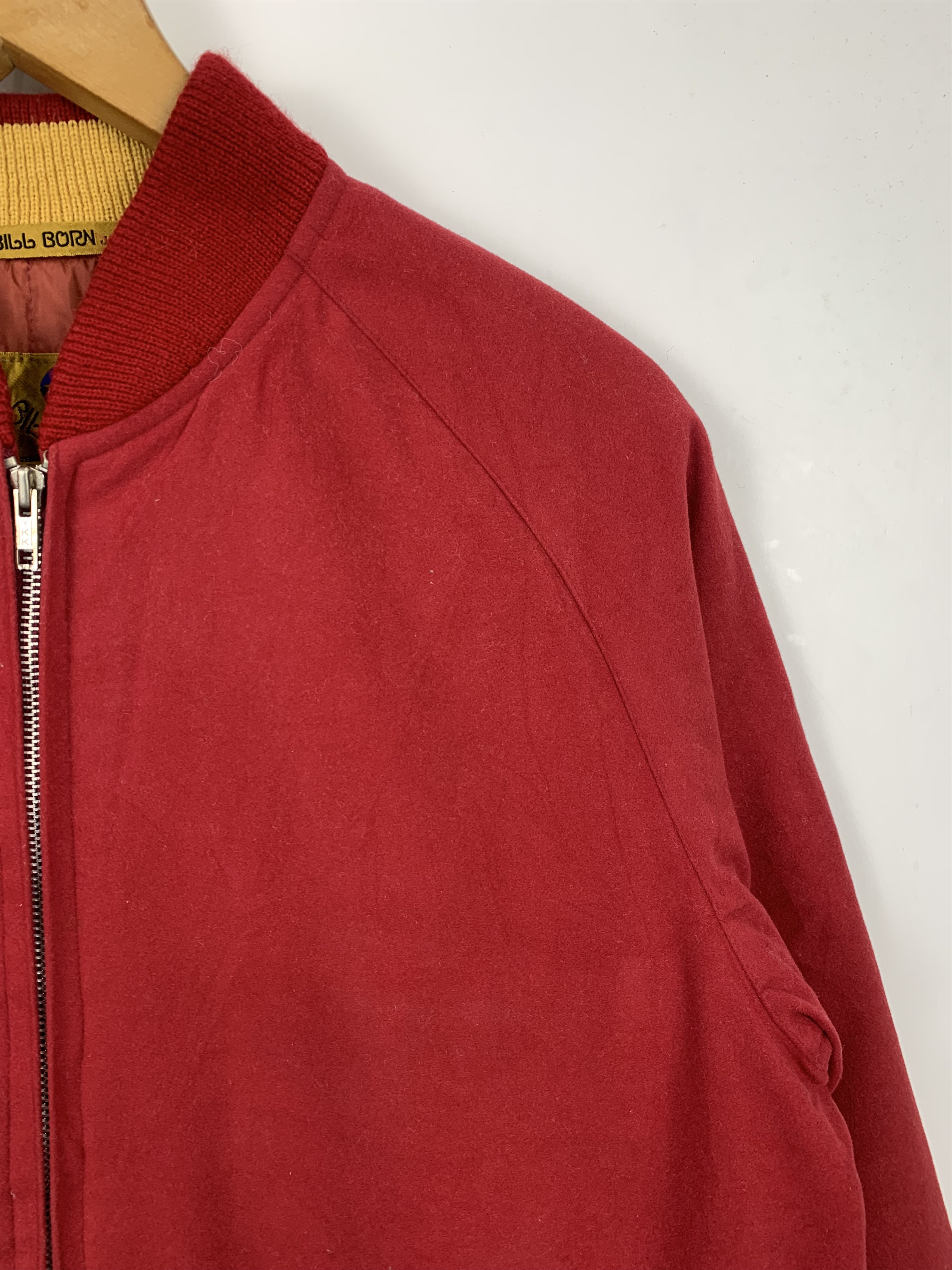 Vintage 90s BILL BORN JACK Bombers Jackets J3012