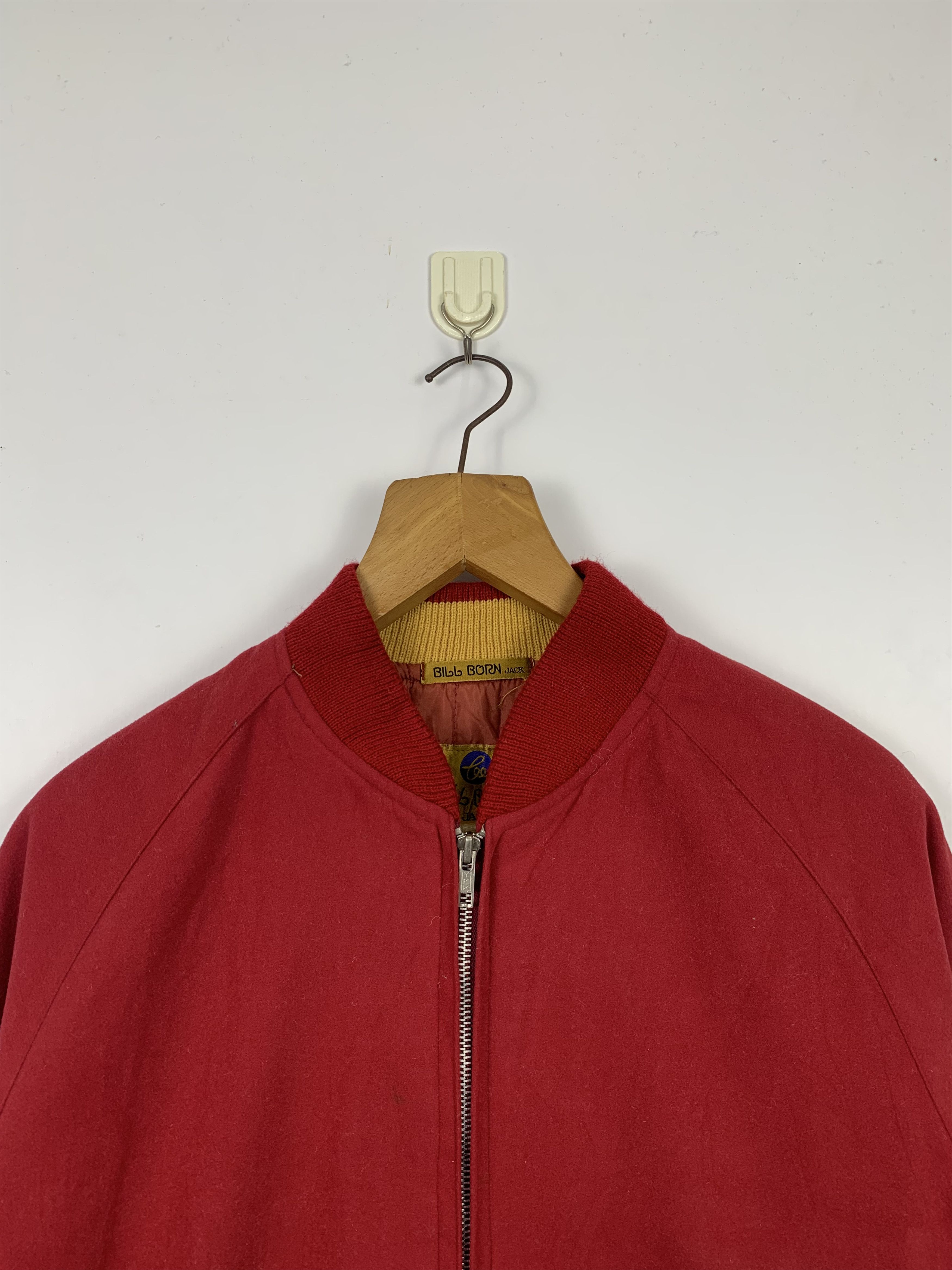 Vintage 90s BILL BORN JACK Bombers Jackets J3012