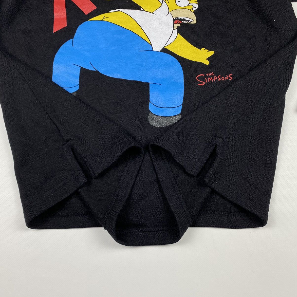 Cartoon Network Rare! 99’ Vintage The Simpsons Kiss My Ass Sweatshirt Fox Size US M / EU 48-50 / 2 - 10 Thumbnail