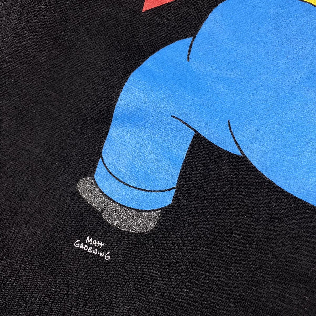 Cartoon Network Rare! 99’ Vintage The Simpsons Kiss My Ass Sweatshirt Fox Size US M / EU 48-50 / 2 - 5 Thumbnail