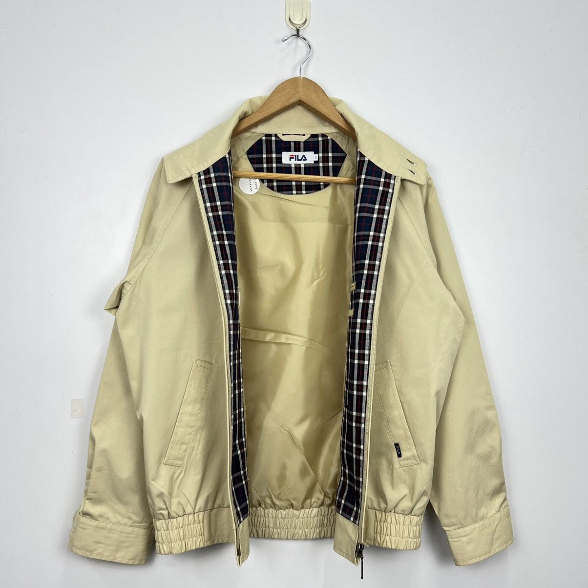 Fila × Vintage Vintage FILA Checkered Lining Jacket Size US M / EU 48-50 / 2 - 5 Thumbnail