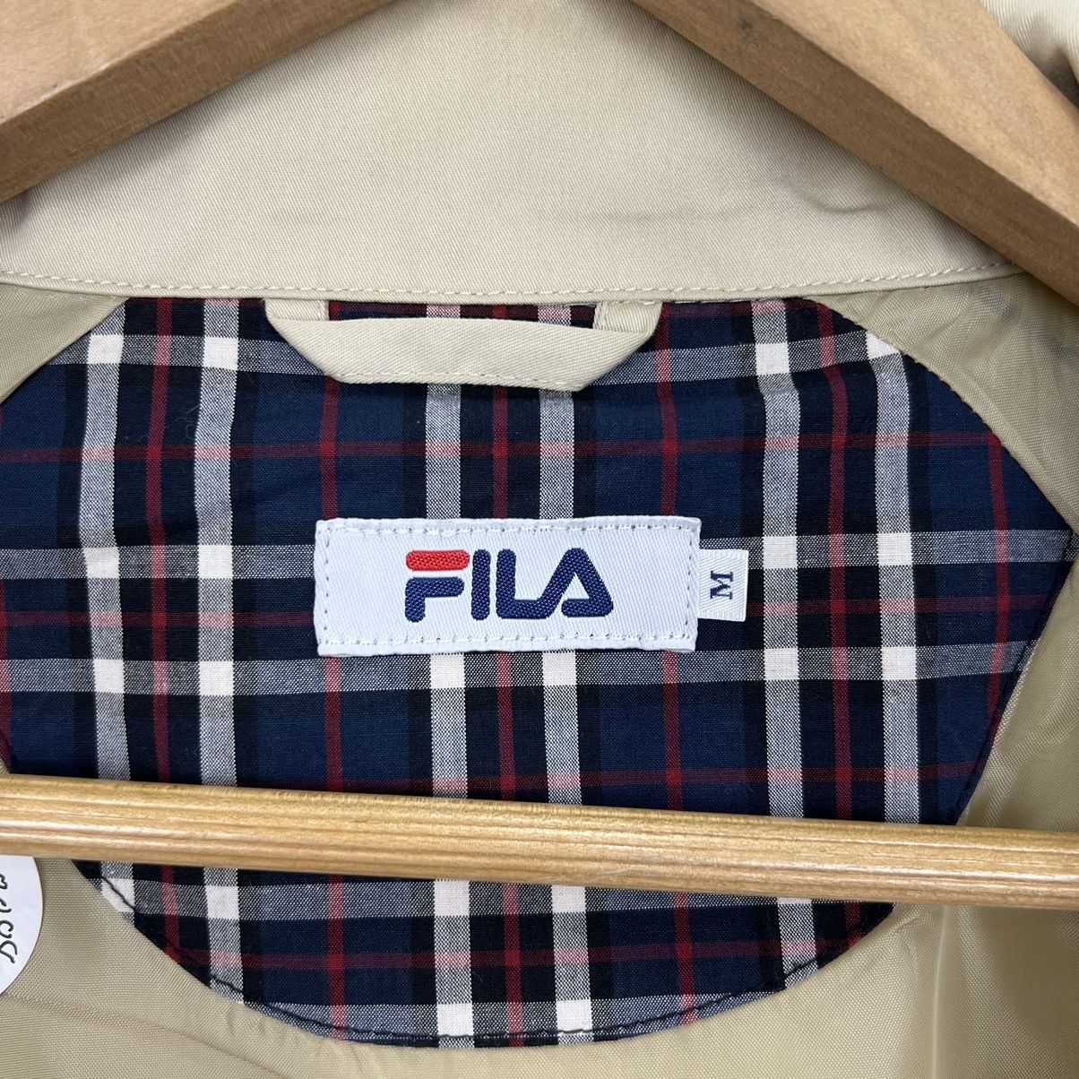 Fila × Vintage Vintage FILA Checkered Lining Jacket Size US M / EU 48-50 / 2 - 7 Thumbnail