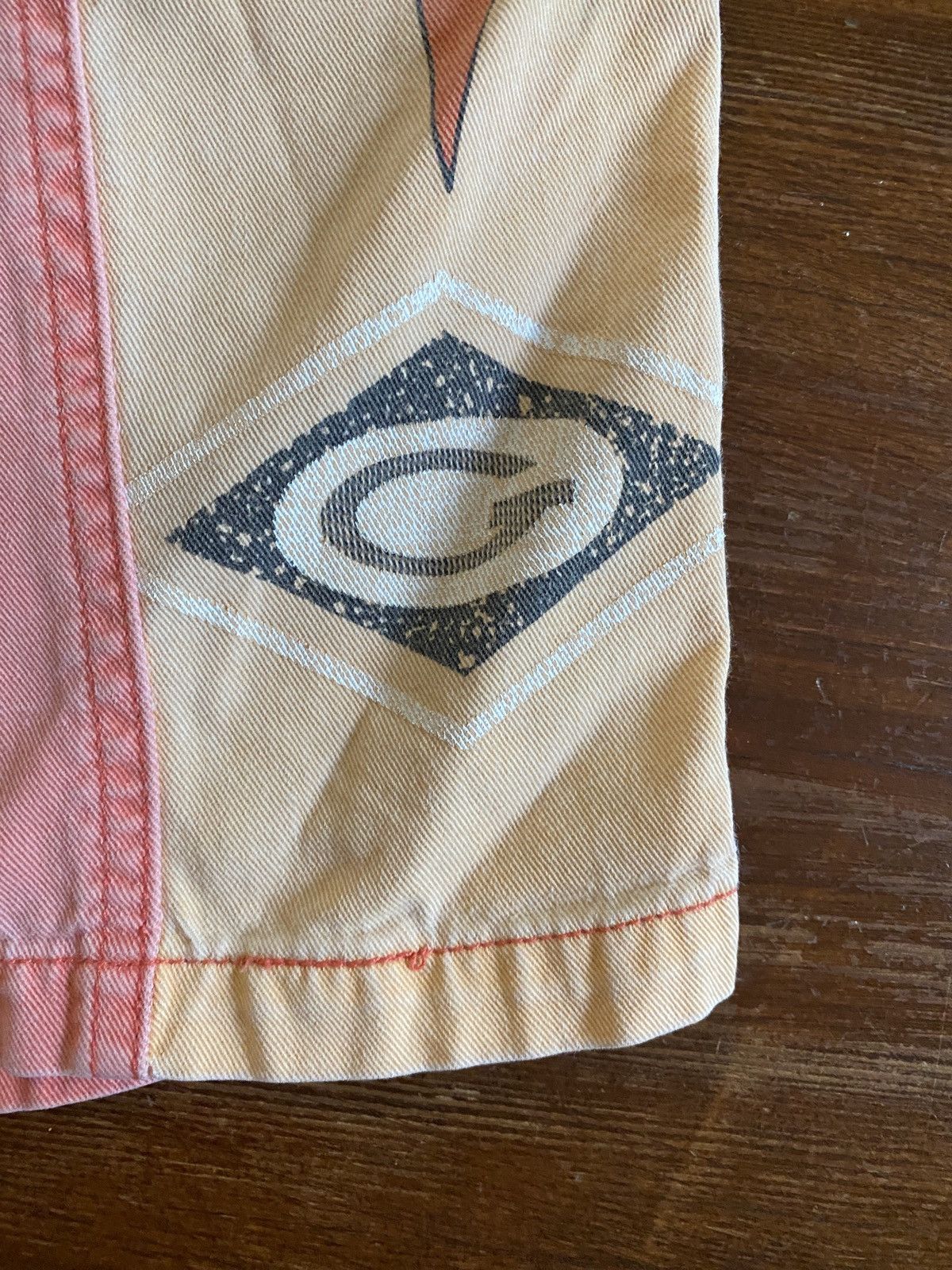 Gotcha × Vintage Vintage 90’s Gotcha Faded Drawstring Shorts Size US 35 - 6 Thumbnail