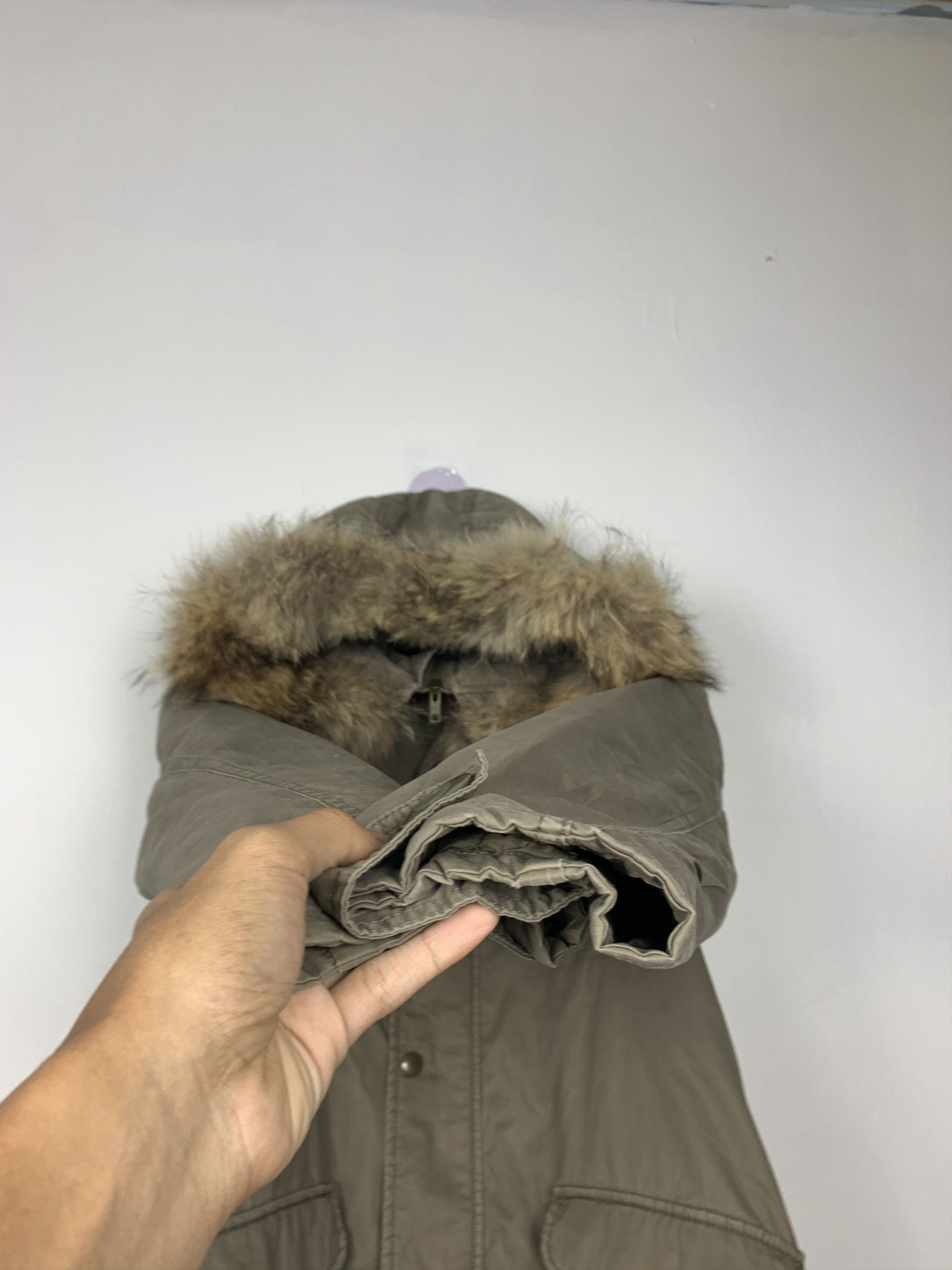 Japanese Brand Vintage Extreme Collection Sherpa Lining Hoodie Parkas J1487 Size US S / EU 44-46 / 1 - 5 Thumbnail