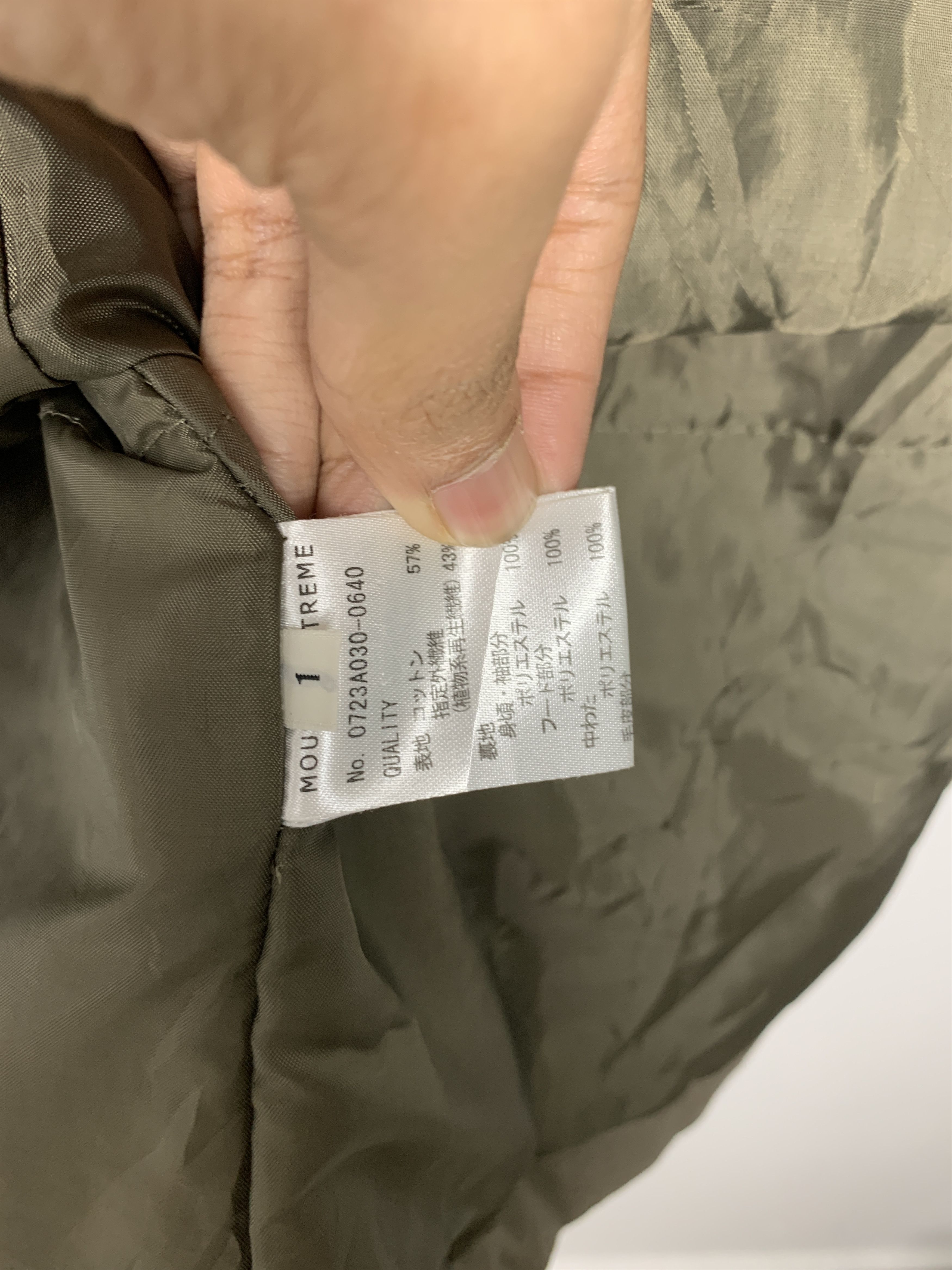 Japanese Brand Vintage Extreme Collection Sherpa Lining Hoodie Parkas J1487 Size US S / EU 44-46 / 1 - 11 Thumbnail