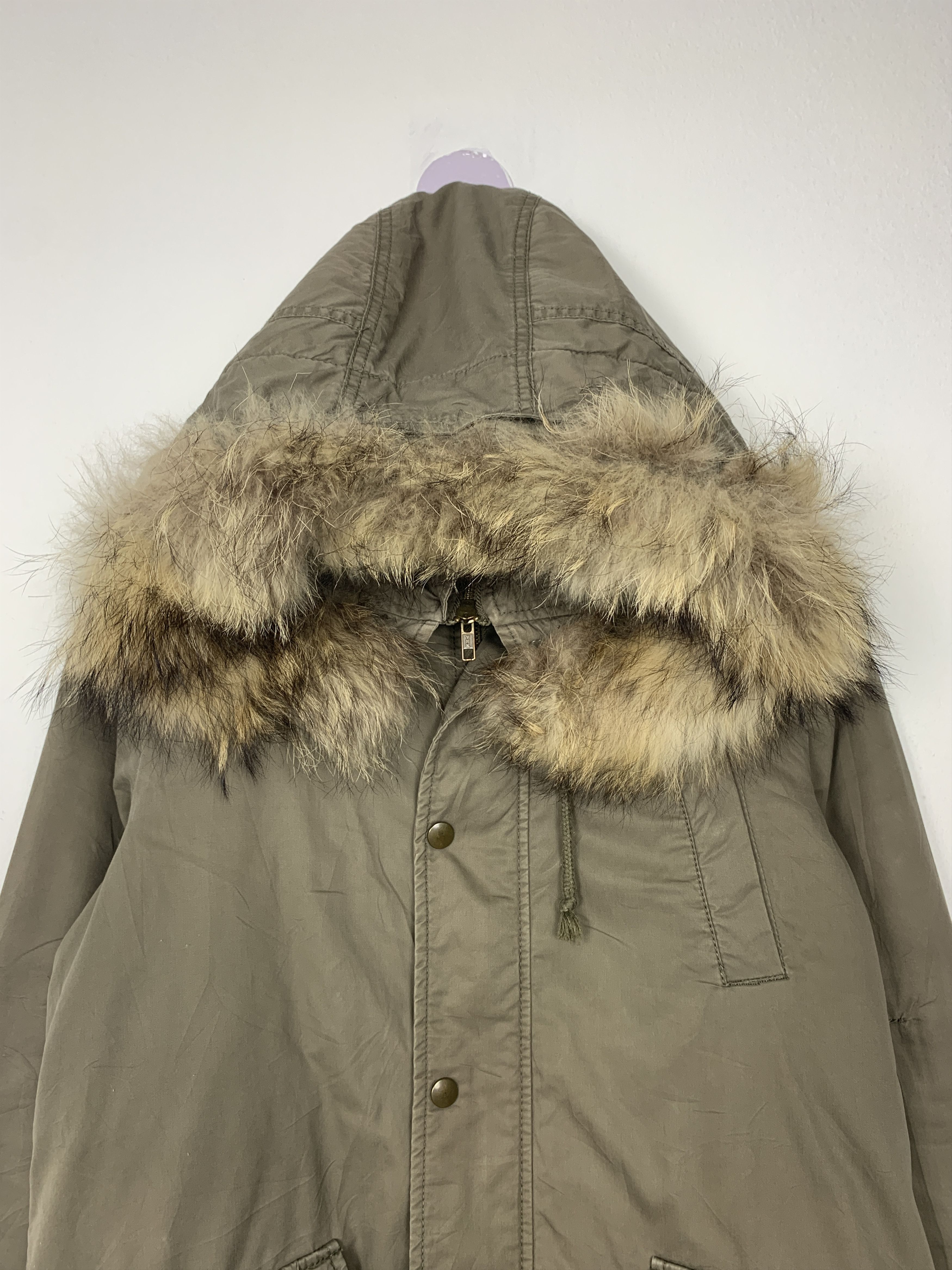 Japanese Brand Vintage Extreme Collection Sherpa Lining Hoodie Parkas J1487 Size US S / EU 44-46 / 1 - 2 Thumbnail