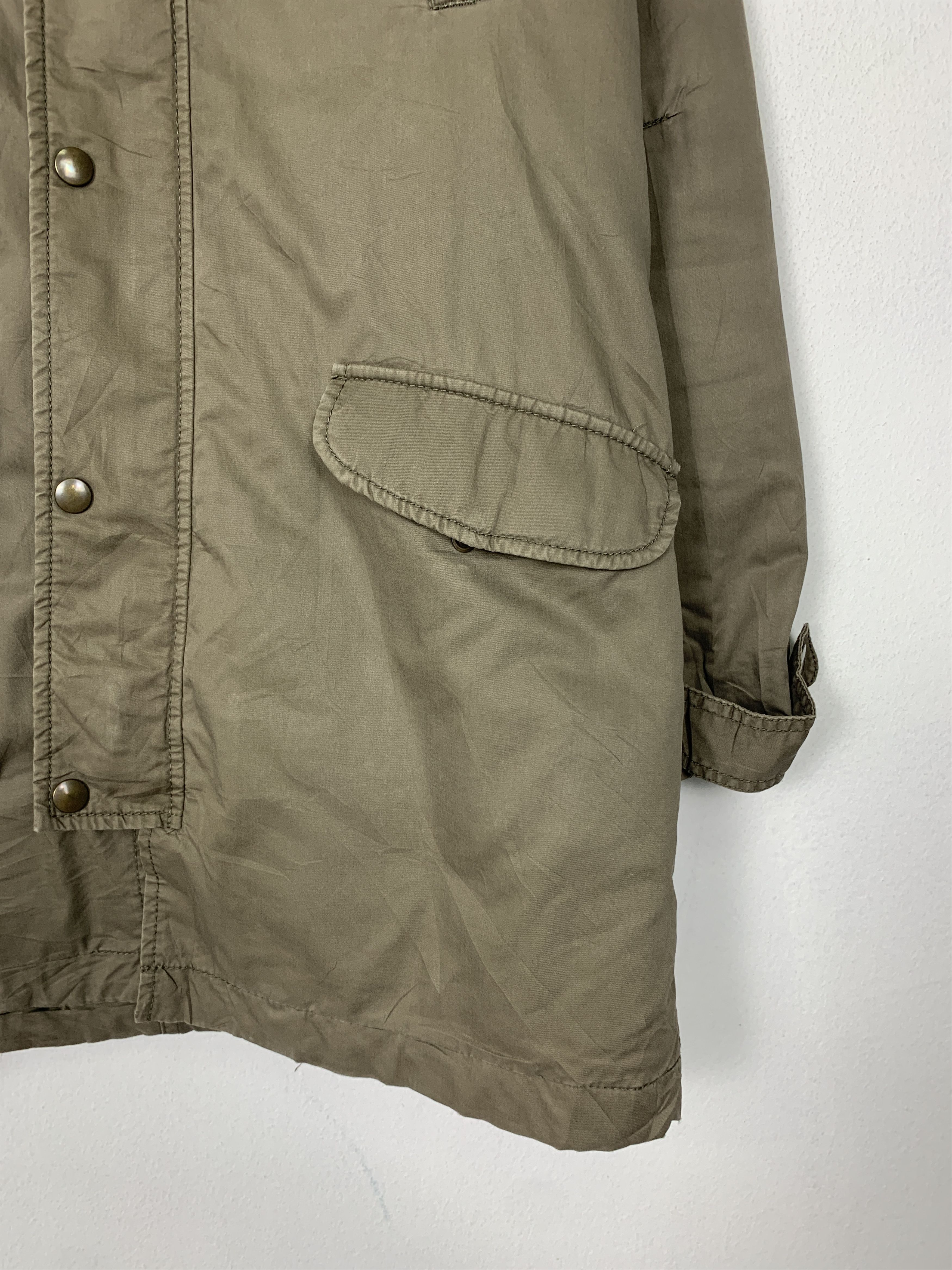 Japanese Brand Vintage Extreme Collection Sherpa Lining Hoodie Parkas J1487 Size US S / EU 44-46 / 1 - 4 Thumbnail