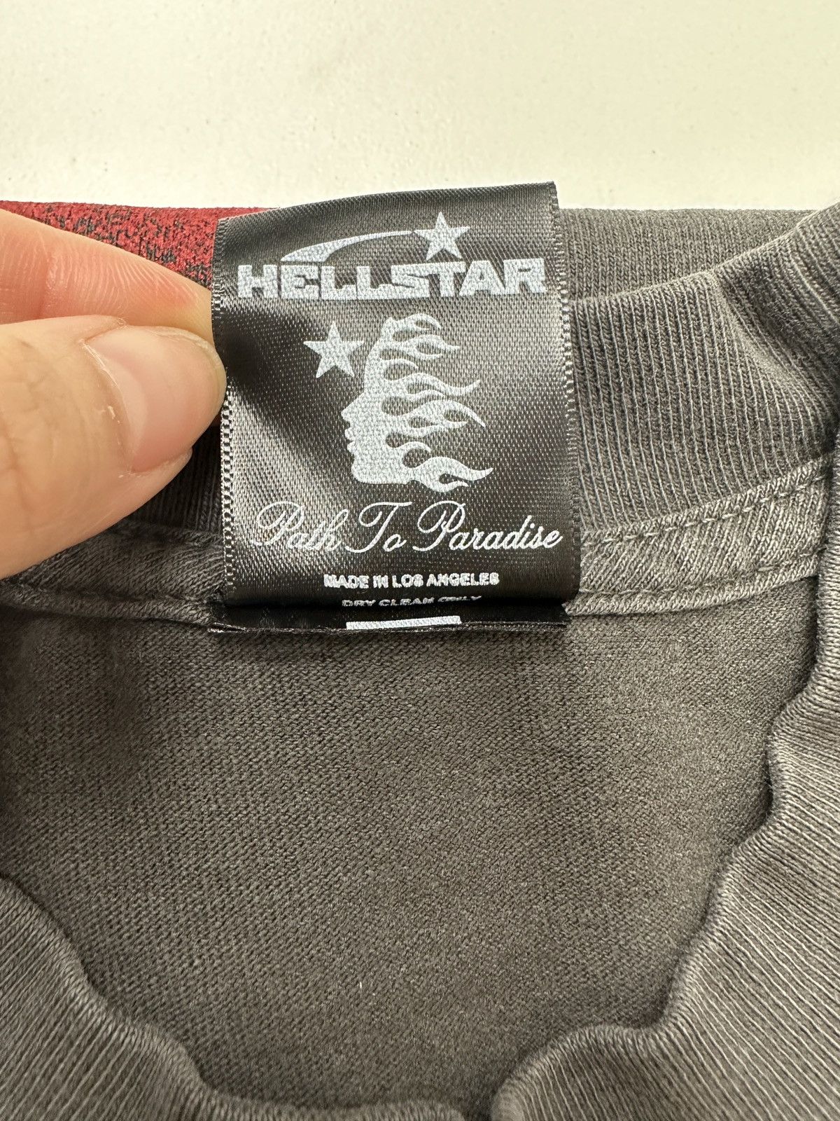 HELLSTAR Hellstar Studios Biker Tour Tee 'Grey' Size US L / EU 52-54 / 3 - 4 Thumbnail