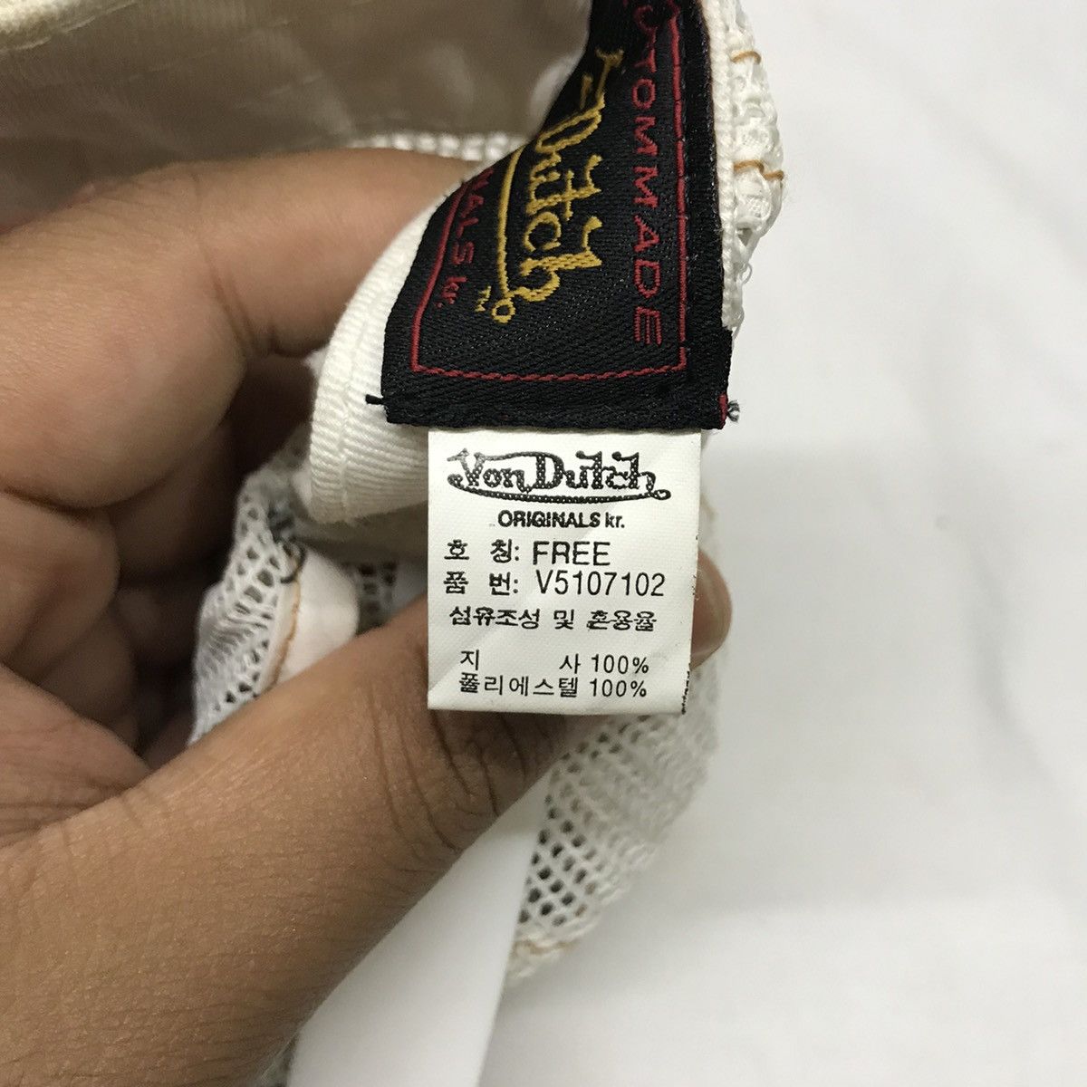 Von Dutch Von Dutch Trucker Hats Caps Size ONE SIZE - 9 Thumbnail