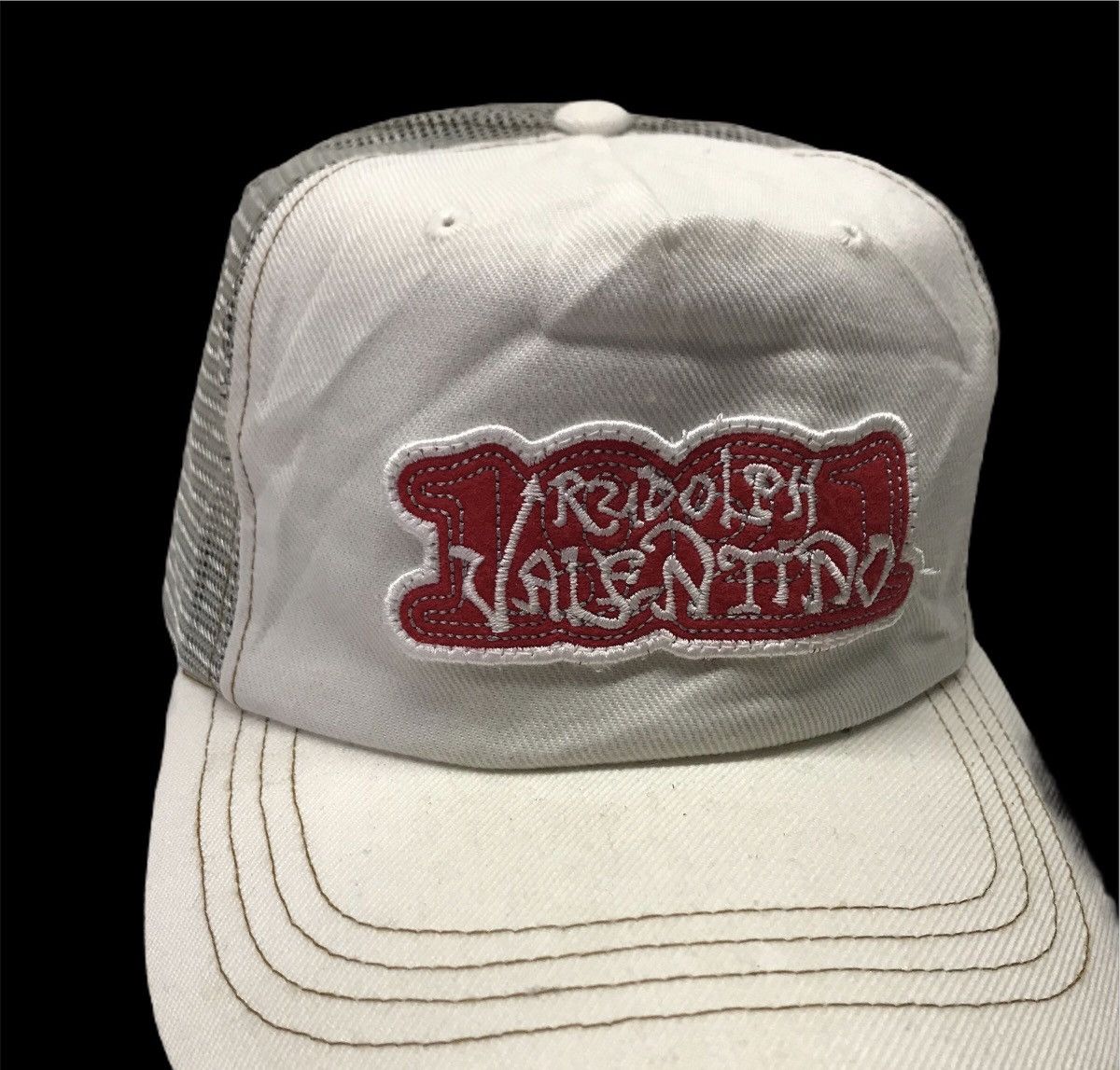 Designer Rudolph Valentino Trucker Hats Caps Size ONE SIZE - 4 Thumbnail