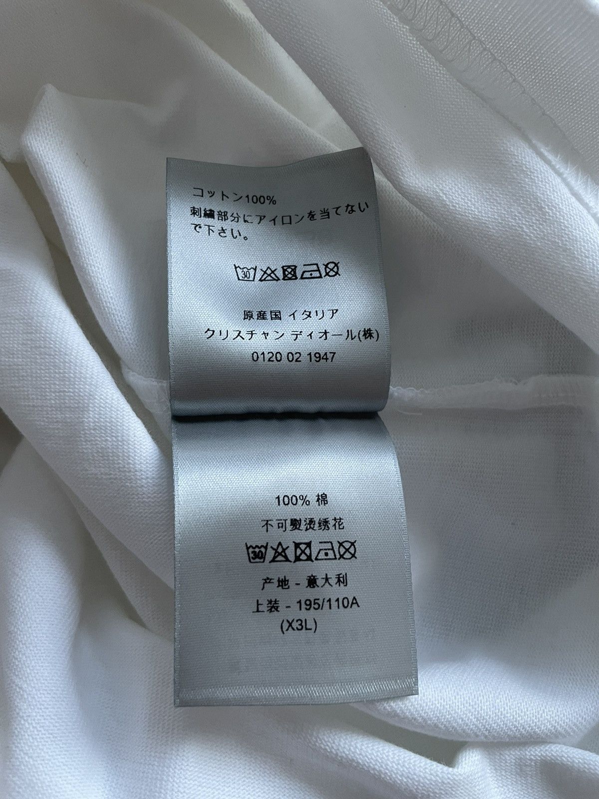 Dior × Stussy Rare BrandNEW Limited Edition Dior x Stussy Super Runway Tee Size US XL / EU 56 / 4 - 9 Thumbnail