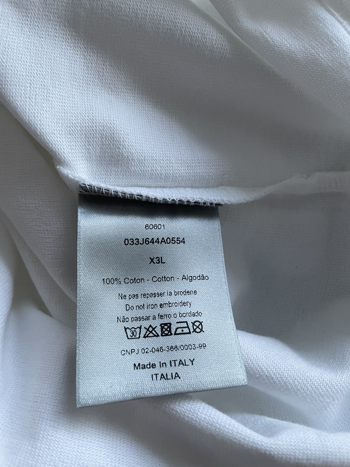Dior × Stussy Rare BrandNEW Limited Edition Dior x Stussy Super Runway Tee Size US XL / EU 56 / 4 - 8 Thumbnail