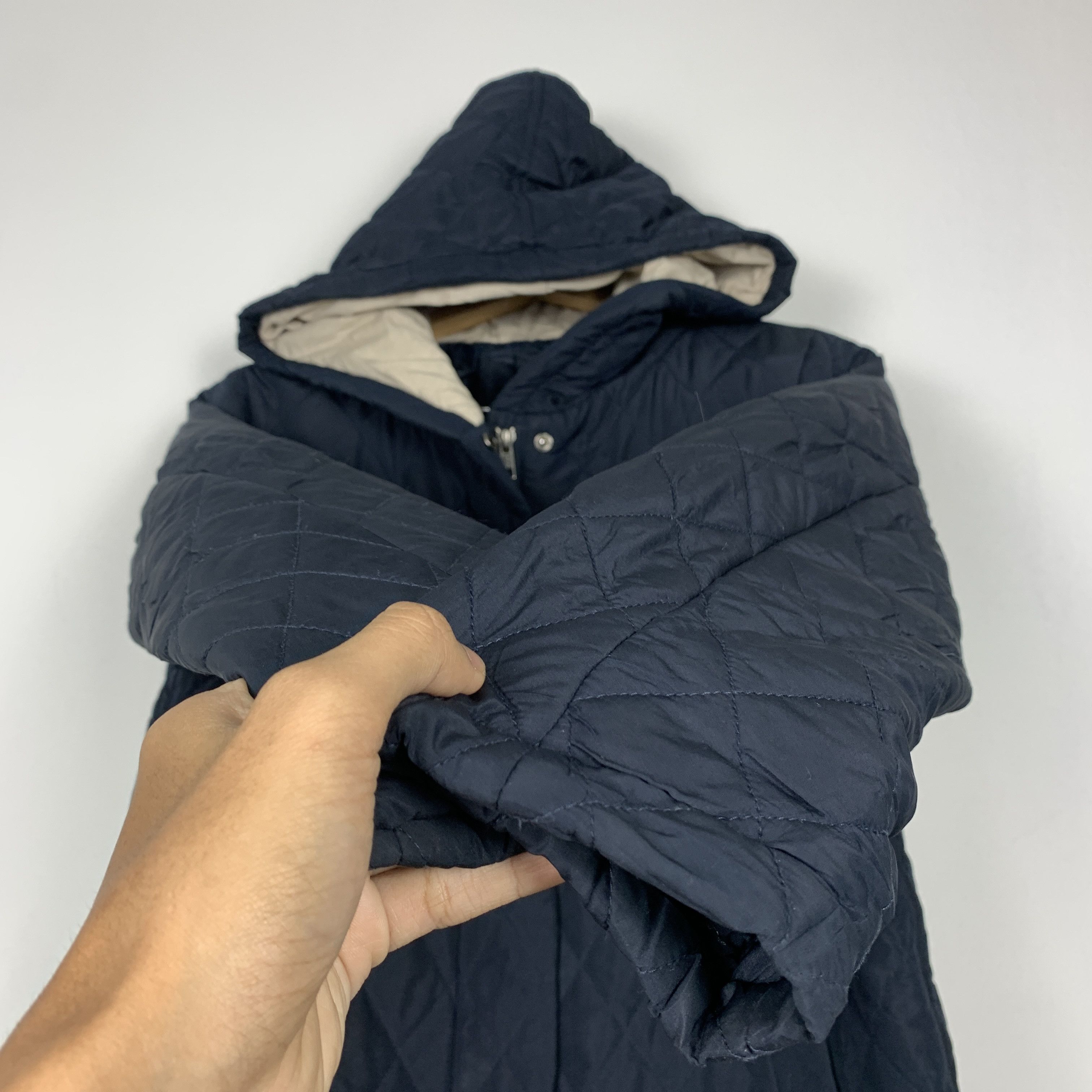Japanese Brand Vintage Favori Quilted Hoodie Parkas Jacket J1472 Size US S / EU 44-46 / 1 - 5 Thumbnail