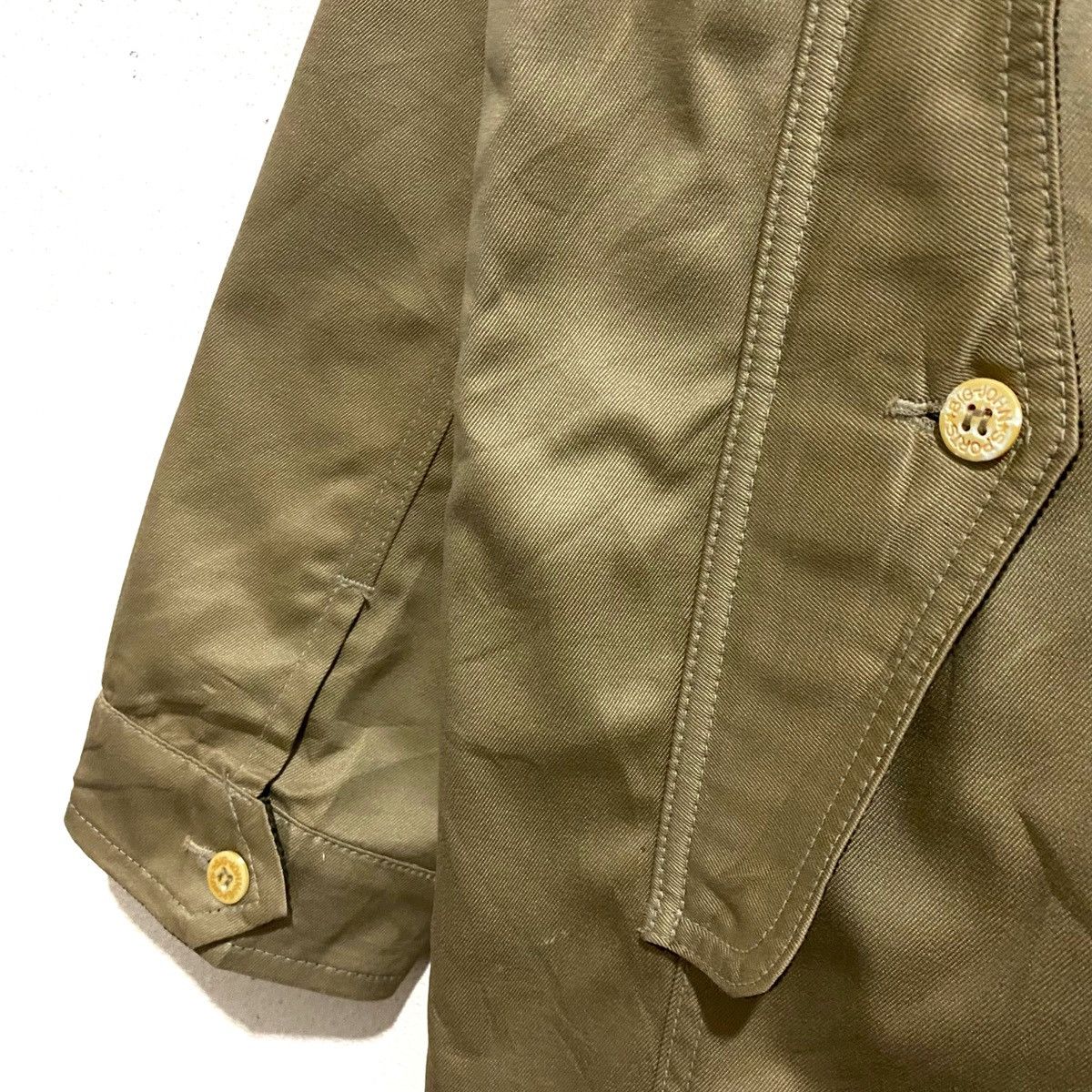 Big John × Vintage Vintage Big John World Workers Chore Cargo Jacket Blanket Size US L / EU 52-54 / 3 - 3 Thumbnail