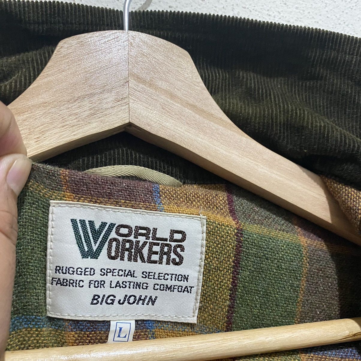 Big John × Vintage Vintage Big John World Workers Chore Cargo Jacket Blanket Size US L / EU 52-54 / 3 - 9 Thumbnail