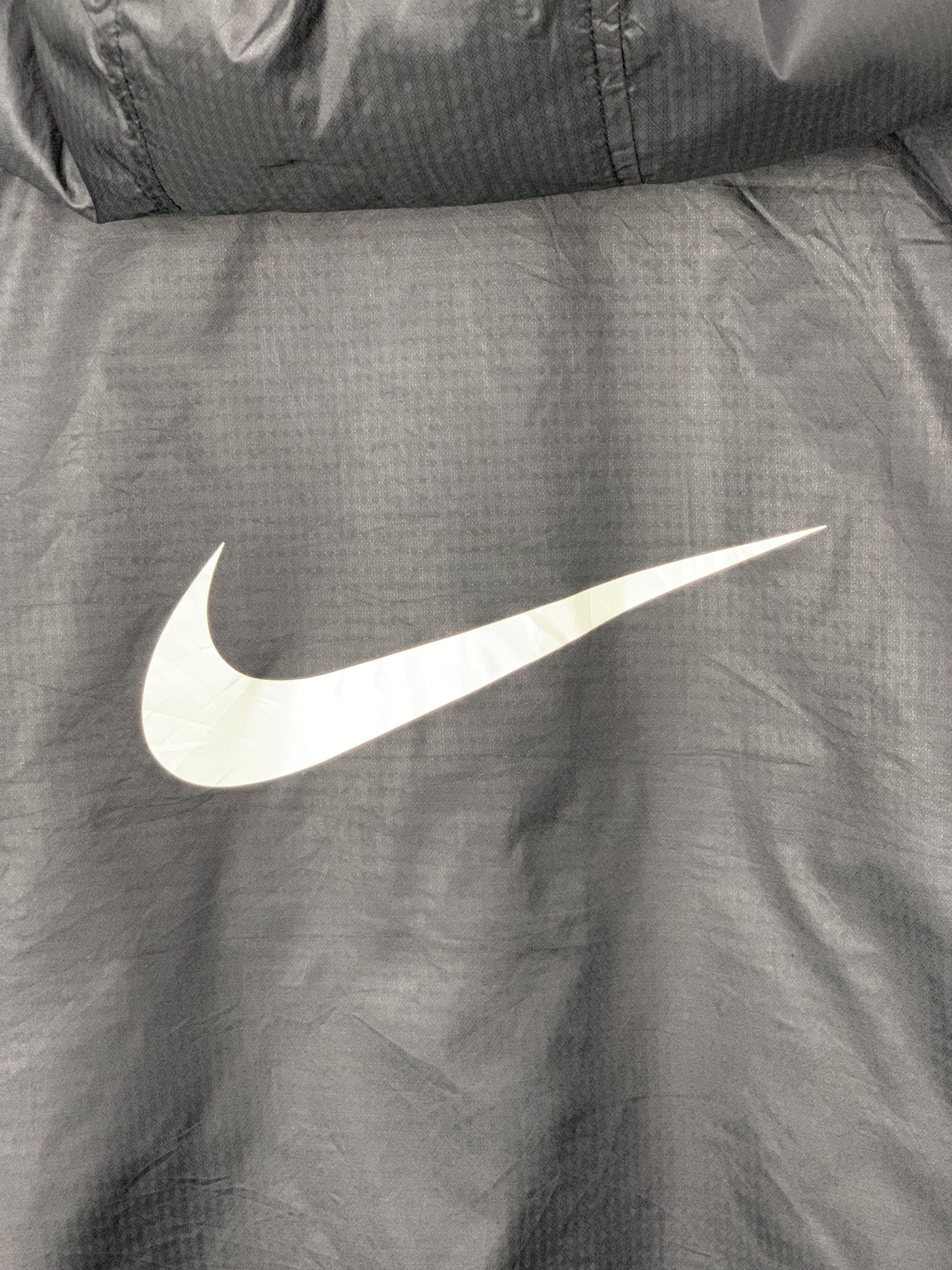 Nike NIKE Swoosh Big Logo Sherpa Lining Windbreaker Parkas Size US L / EU 52-54 / 3 - 14 Thumbnail