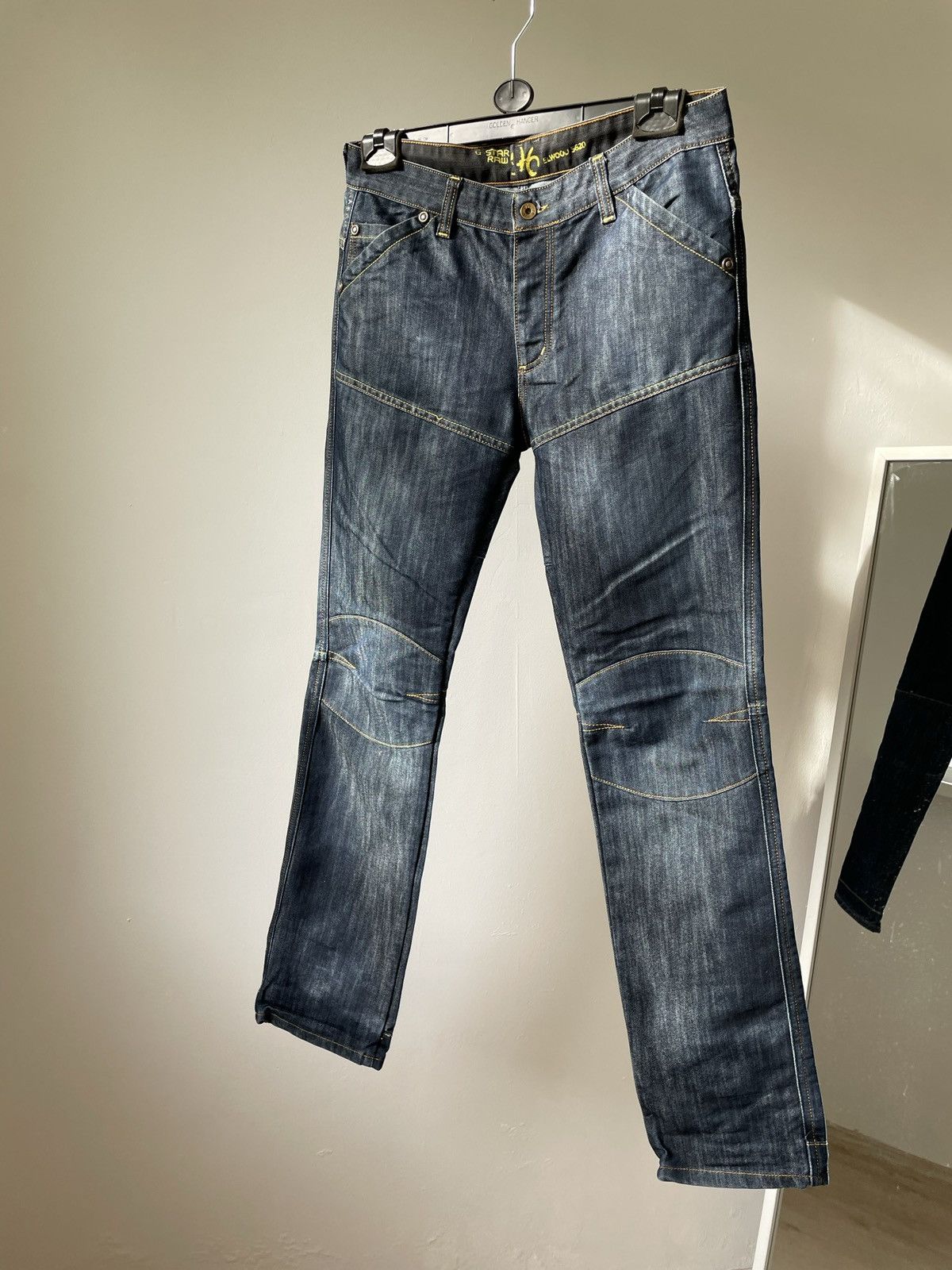 G-Star Vintage G Star Raw Jeans Elwood 5620 double knee 96 Size US 32 / EU 48 - 6 Thumbnail