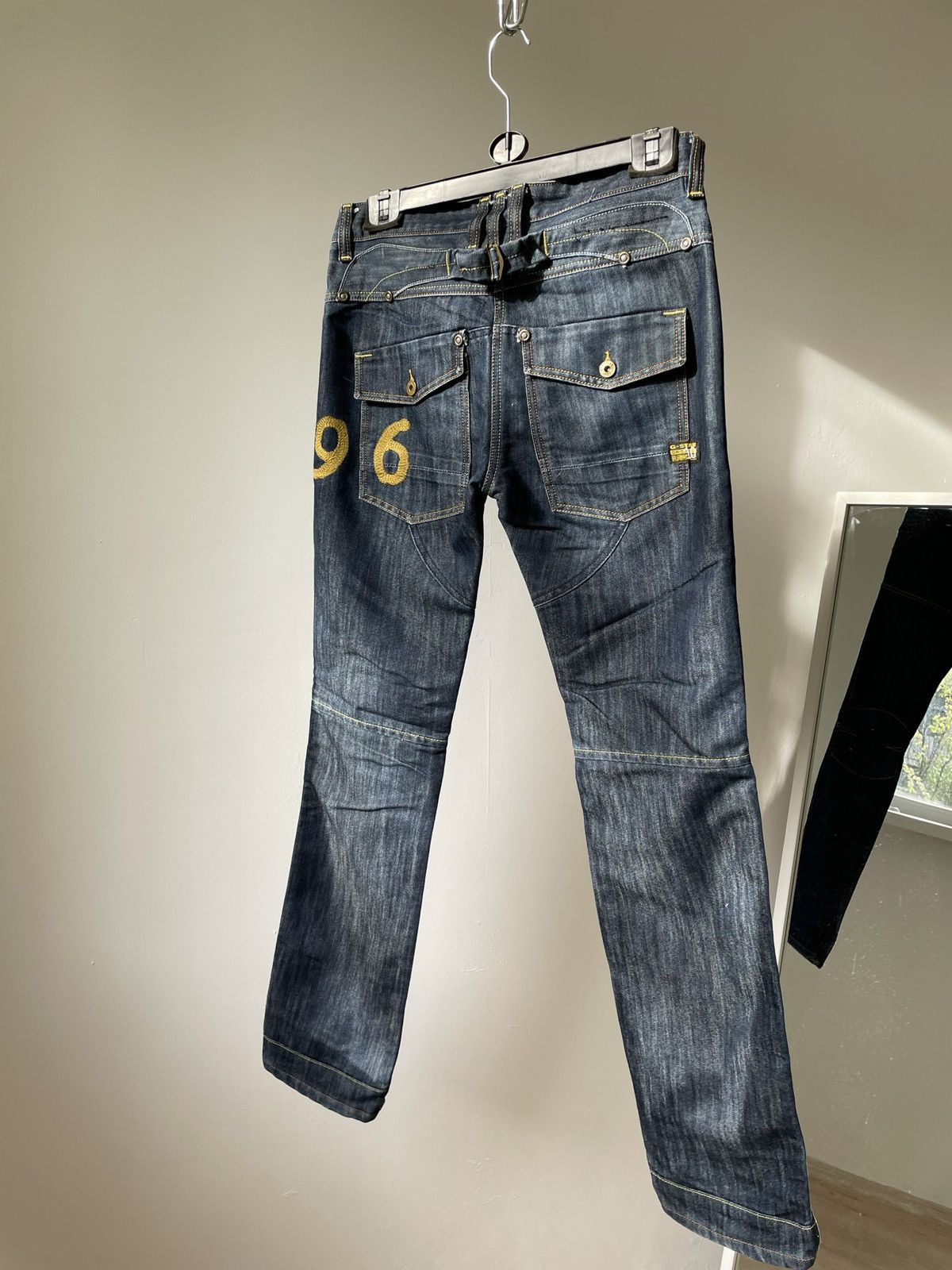 G-Star Vintage G Star Raw Jeans Elwood 5620 double knee 96 Size US 32 / EU 48 - 8 Thumbnail