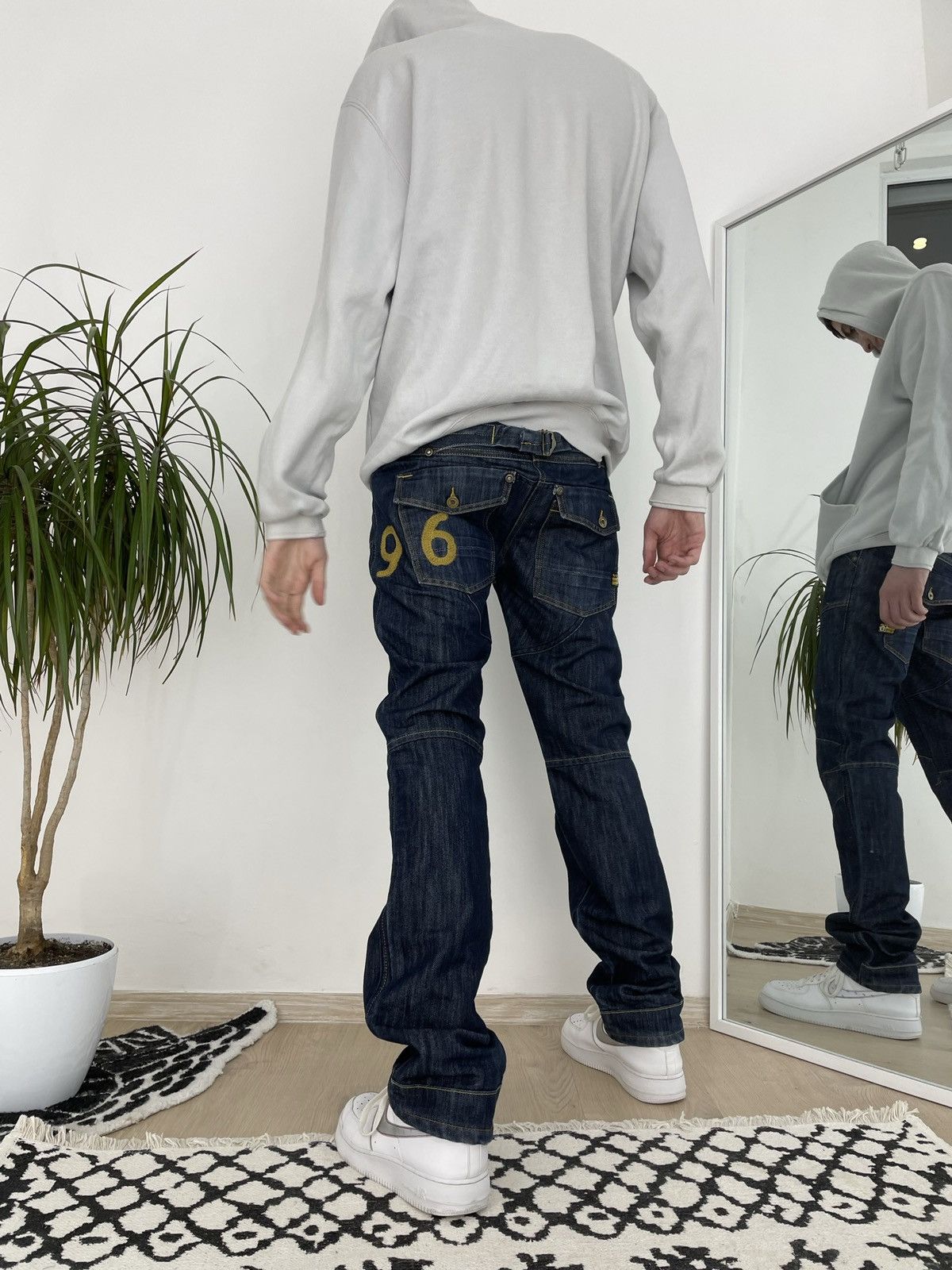 G-Star Vintage G Star Raw Jeans Elwood 5620 double knee 96 Size US 32 / EU 48 - 3 Thumbnail