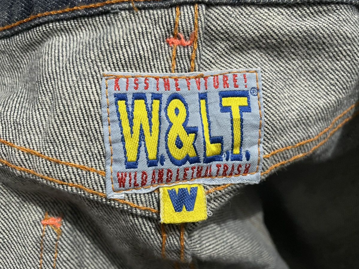 Vintage Rare Vintage W & LT Wild And Lethal Trash Jeans Size US 34 / EU 50 - 10 Thumbnail