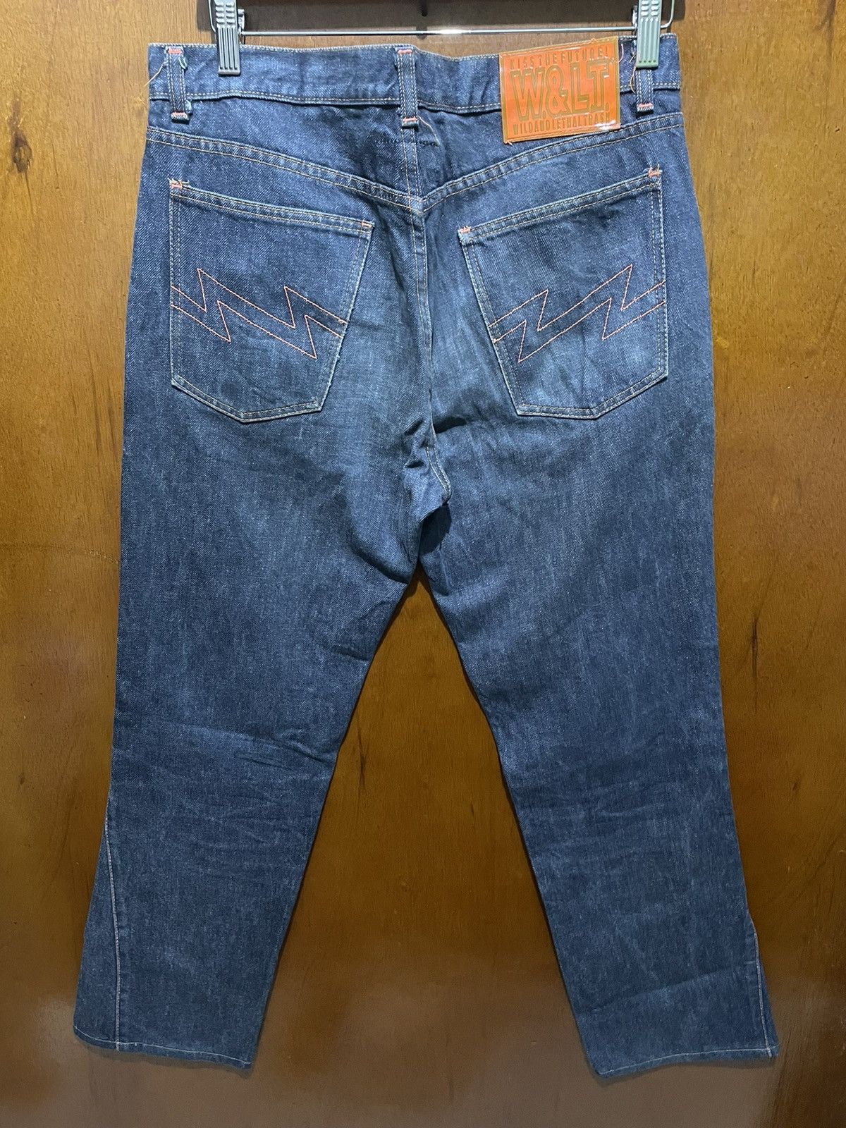 Vintage Rare Vintage W & LT Wild And Lethal Trash Jeans Size US 34 / EU 50 - 5 Thumbnail