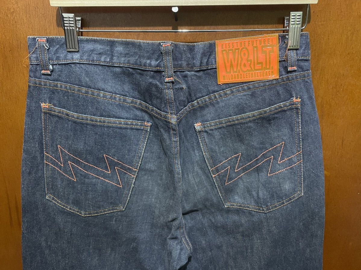 Vintage Rare Vintage W & LT Wild And Lethal Trash Jeans Size US 34 / EU 50 - 1 Thumbnail