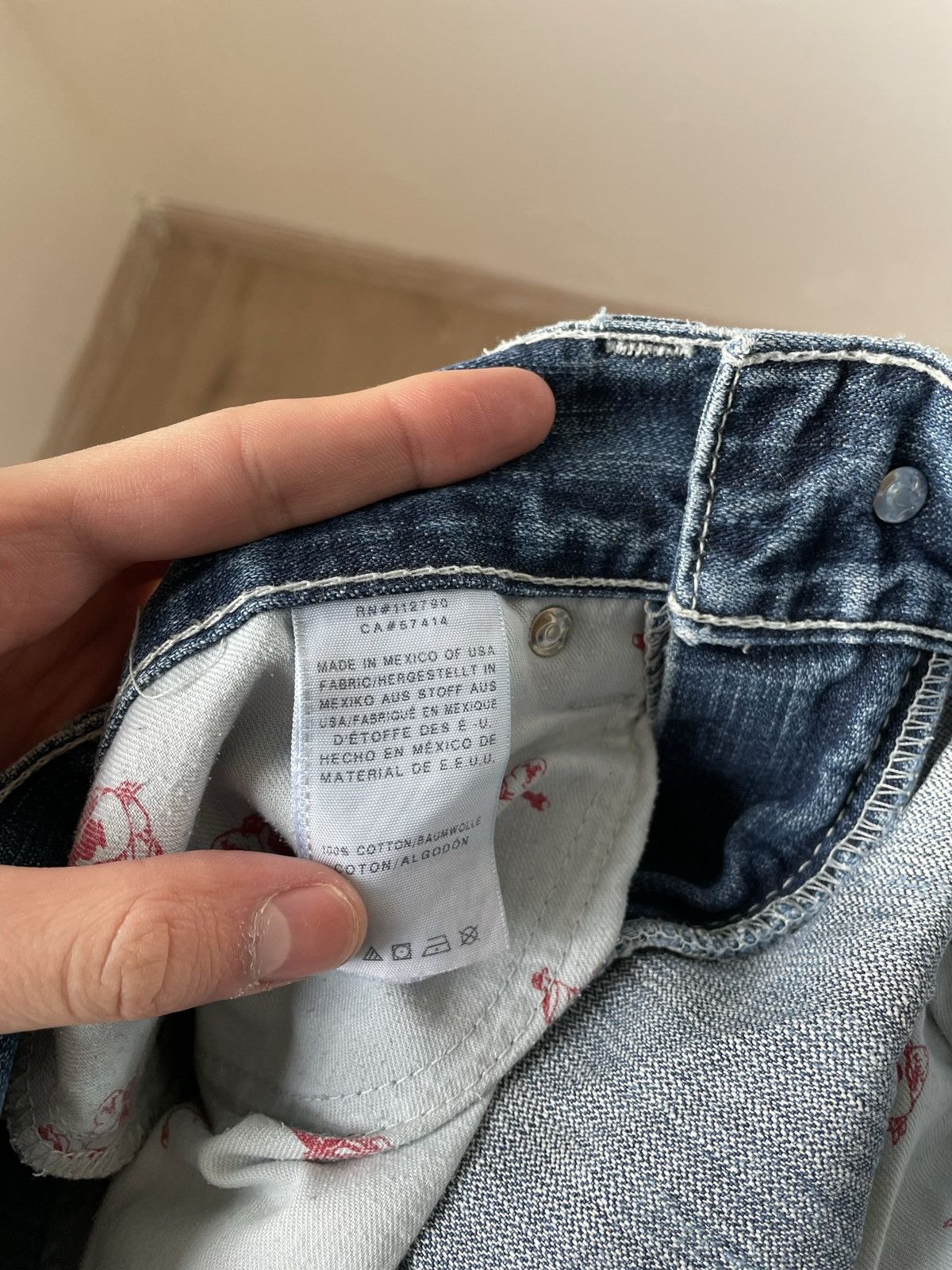 True Religion × Vintage Vintage True Reigion jeans rap fit Size US 31 - 13 Thumbnail