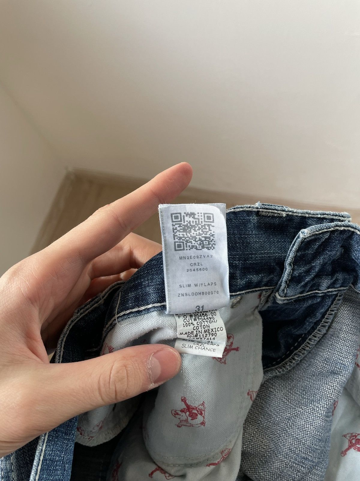 True Religion × Vintage Vintage True Reigion jeans rap fit Size US 31 - 12 Thumbnail