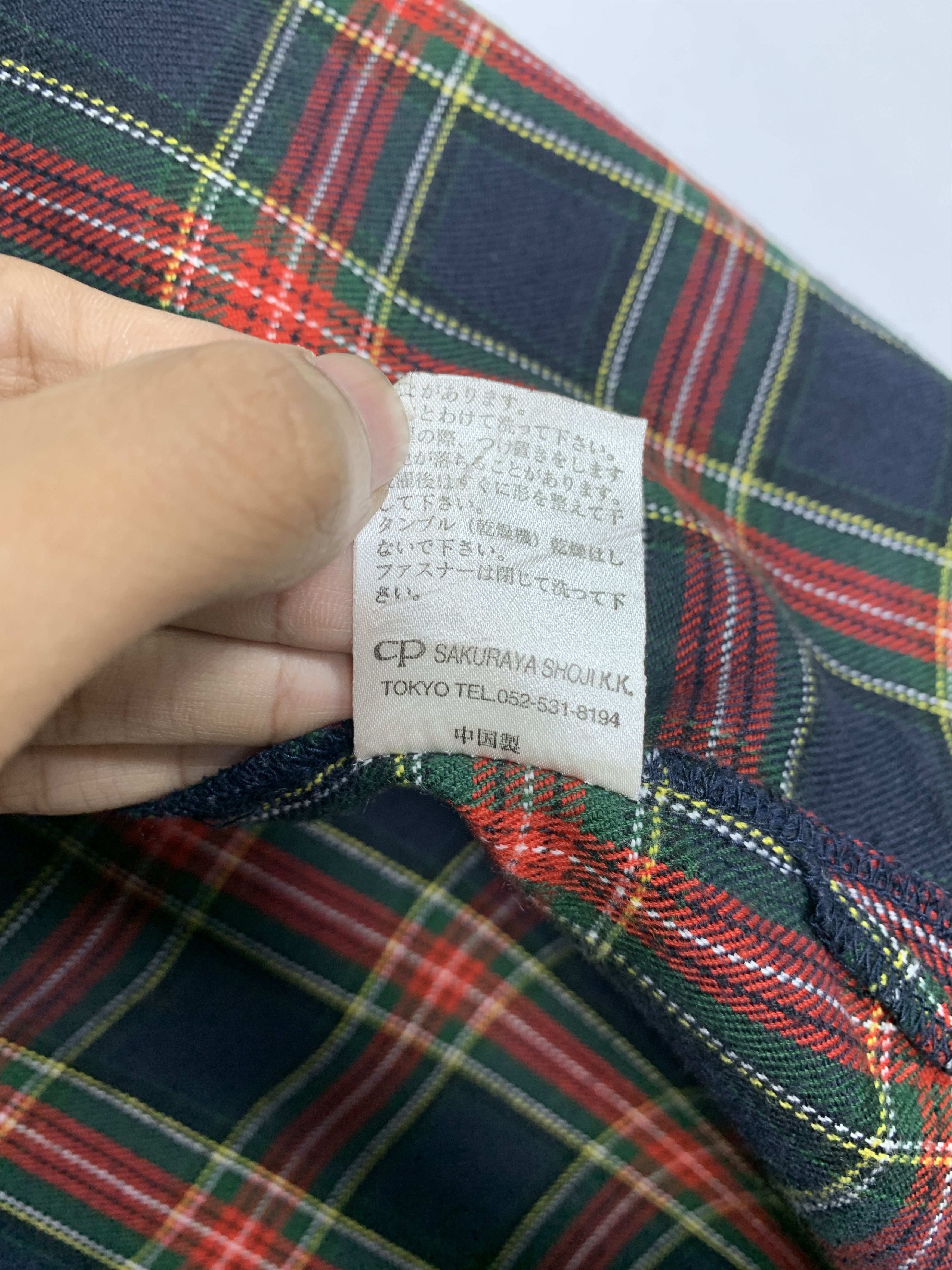 Japanese Brand Vintage FLOURISH FIELD Flannel Zip Up Jacket J0878 Size US S / EU 44-46 / 1 - 9 Thumbnail