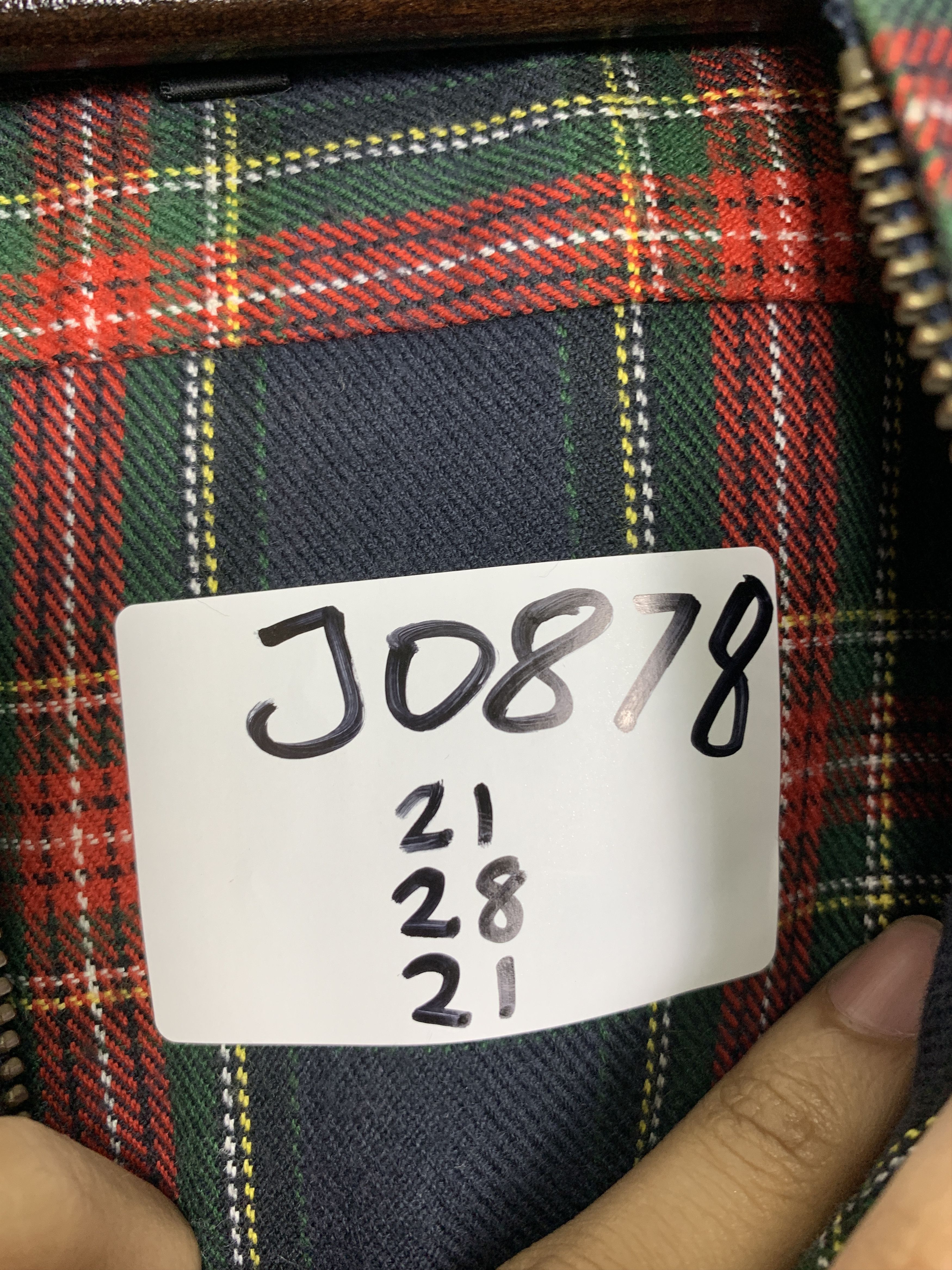 Japanese Brand Vintage FLOURISH FIELD Flannel Zip Up Jacket J0878 Size US S / EU 44-46 / 1 - 13 Thumbnail