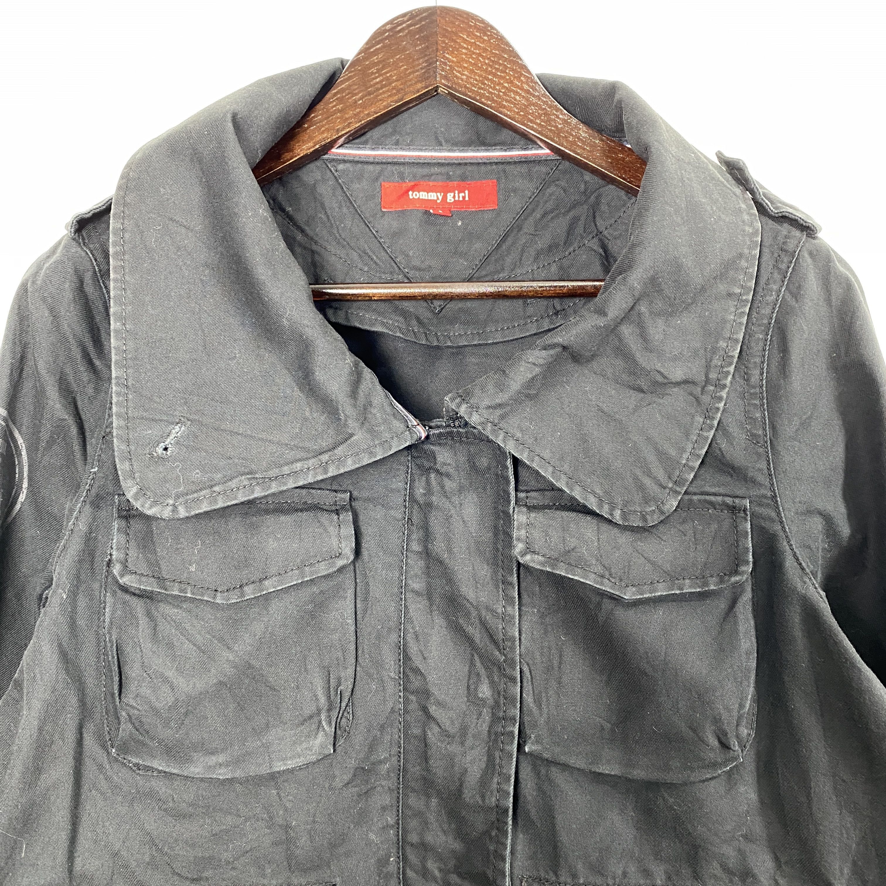Tommy Jeans Vintage Tommy Girl Military Field Jacket J0174 Size US S / EU 44-46 / 1 - 2 Thumbnail