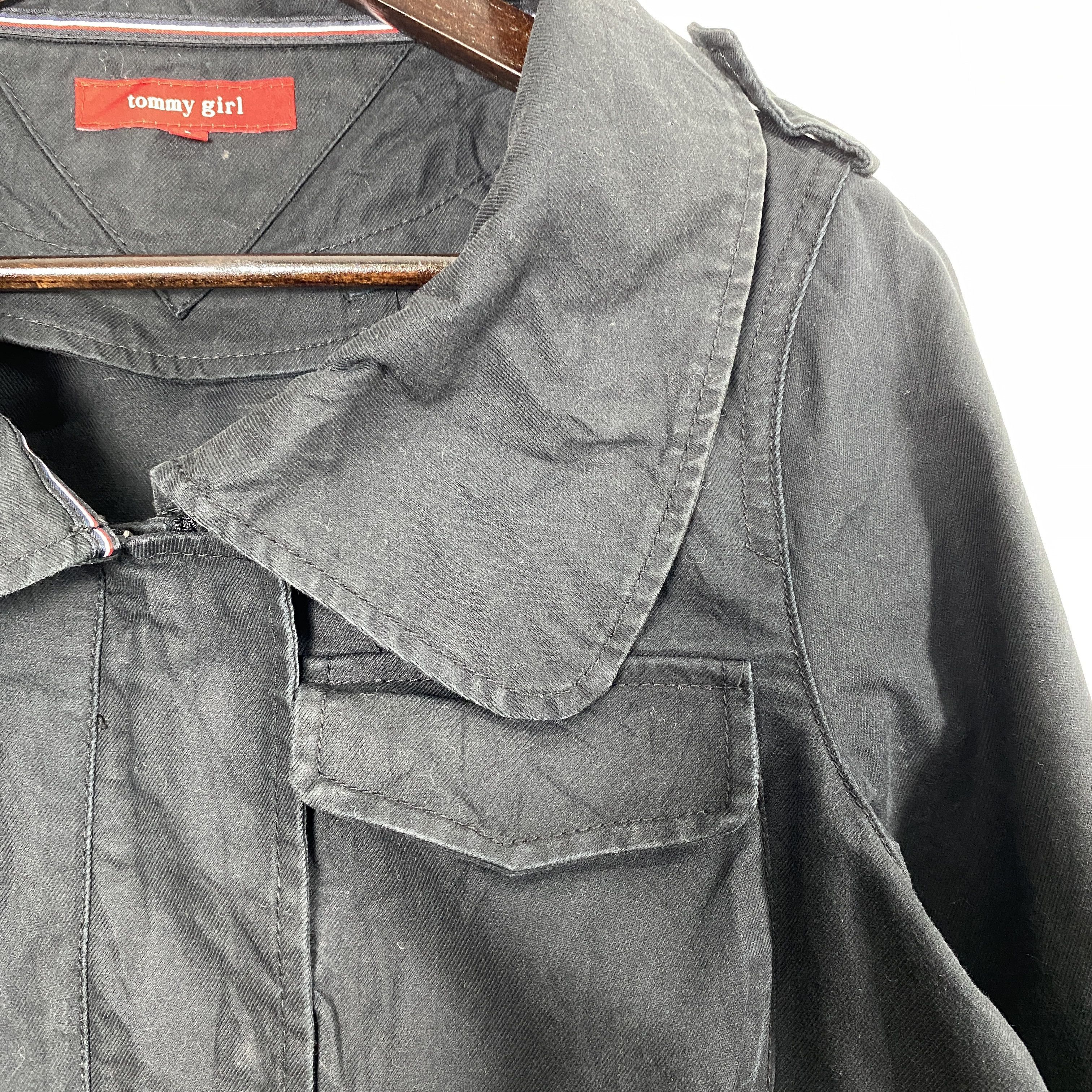 Tommy Jeans Vintage Tommy Girl Military Field Jacket J0174 Size US S / EU 44-46 / 1 - 3 Thumbnail