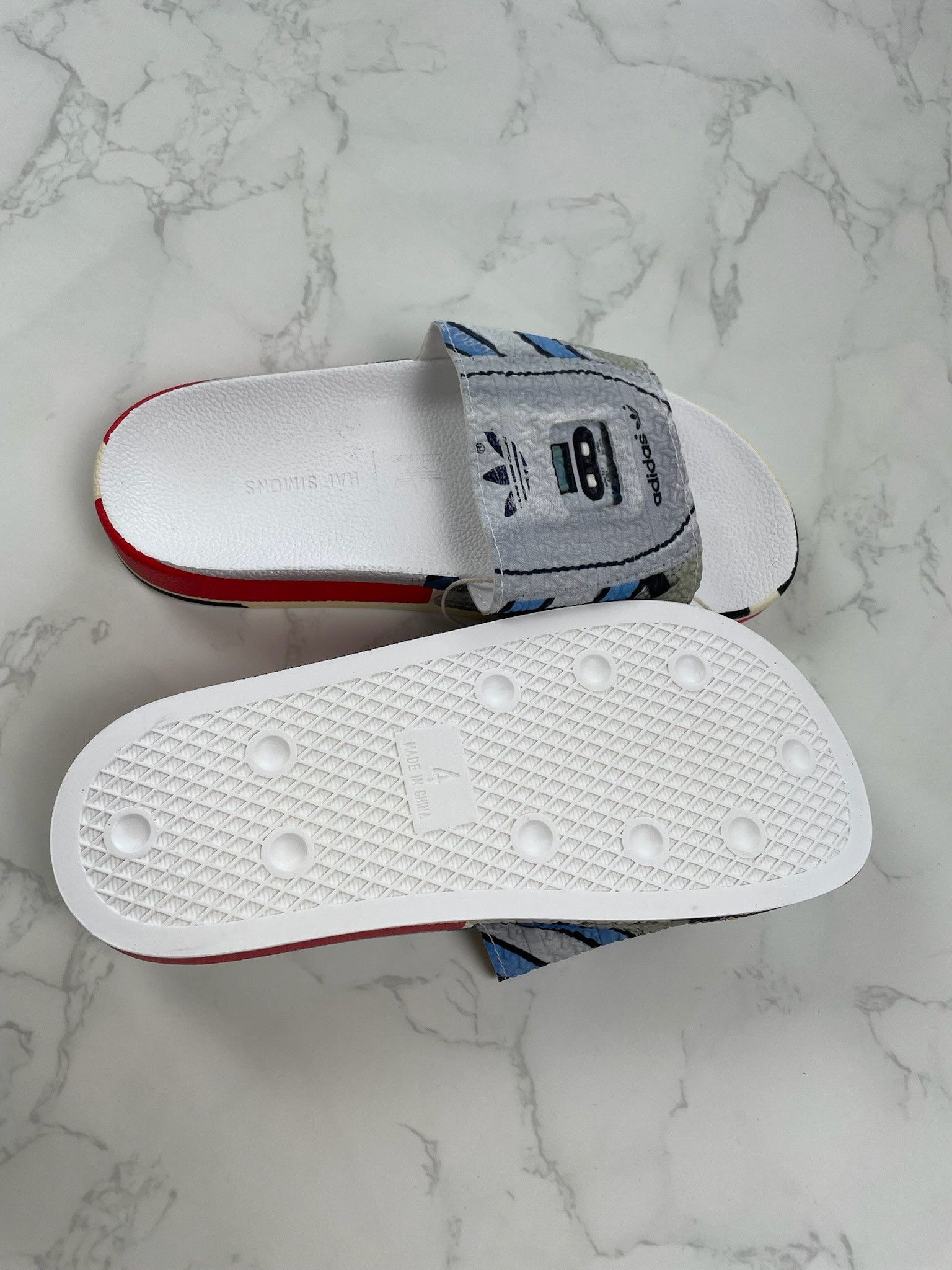 Adidas × Raf Simons 🔥60% OFF🔥 Adidas x Raf Simons Micro Adilette Slippers Size US 4 / IT 34 - 4 Thumbnail