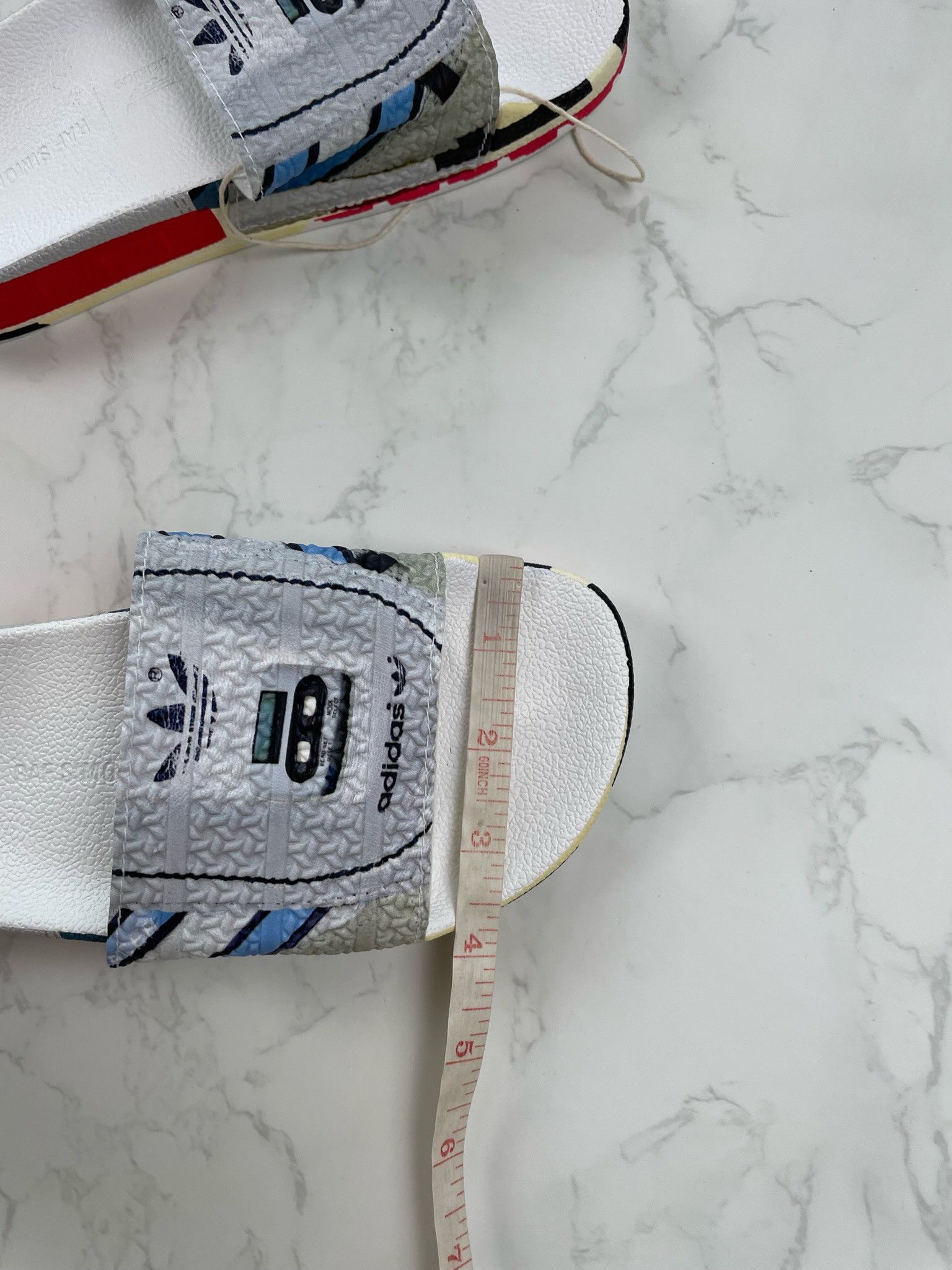 Adidas × Raf Simons 🔥60% OFF🔥 Adidas x Raf Simons Micro Adilette Slippers Size US 4 / IT 34 - 6 Thumbnail