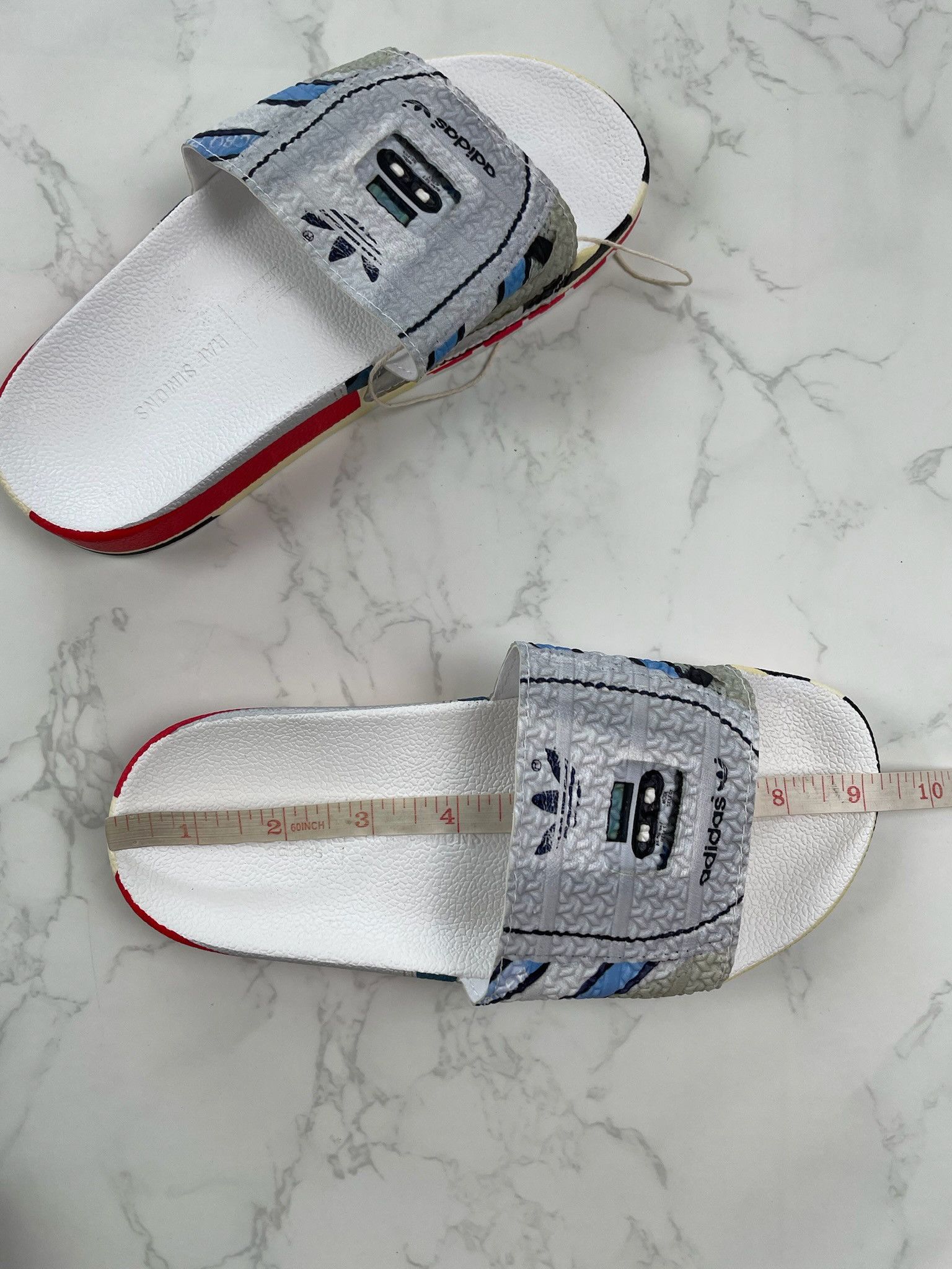 Adidas × Raf Simons 🔥60% OFF🔥 Adidas x Raf Simons Micro Adilette Slippers Size US 4 / IT 34 - 5 Thumbnail
